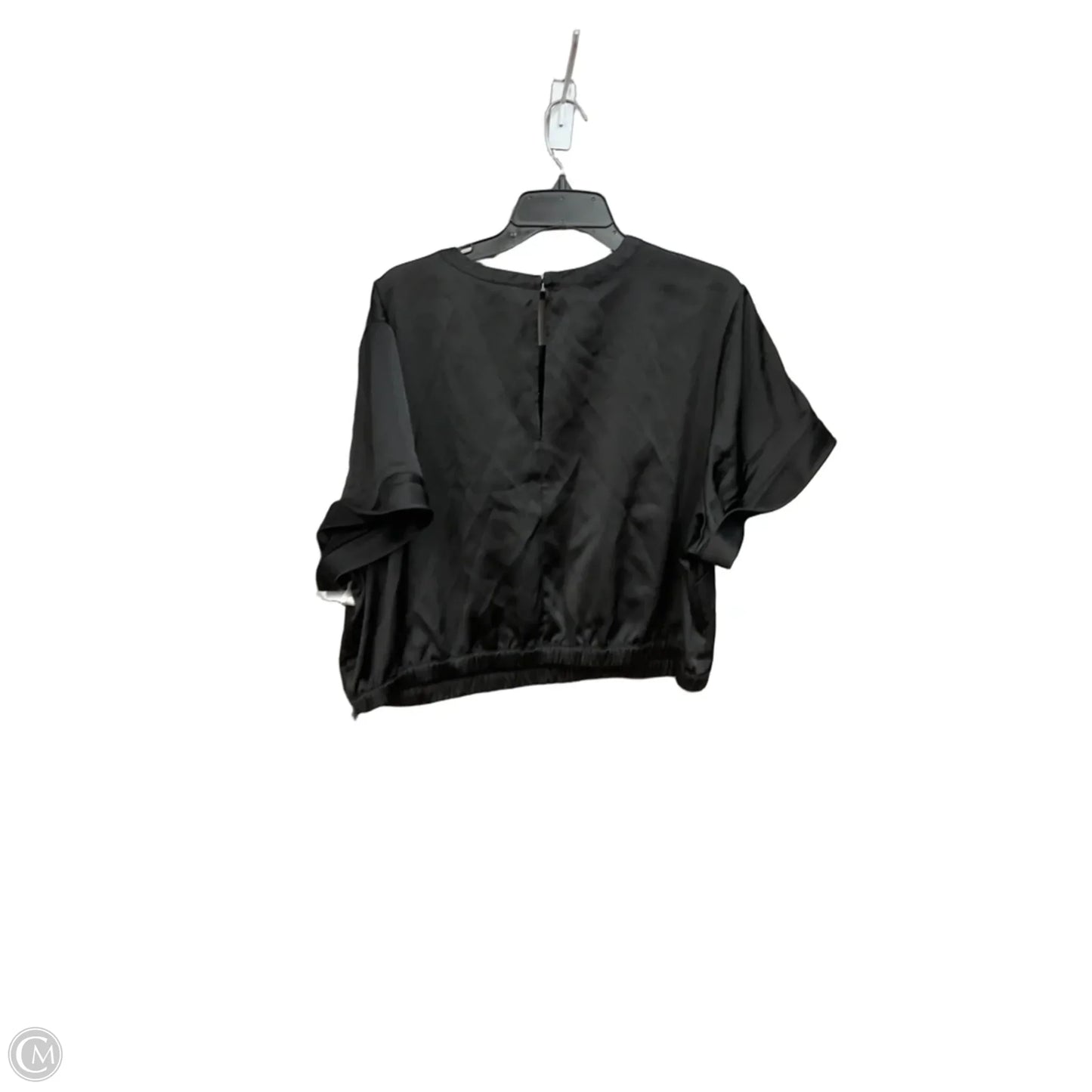 Top Short Sleeve By Bar Iii In Black, Size: 2x