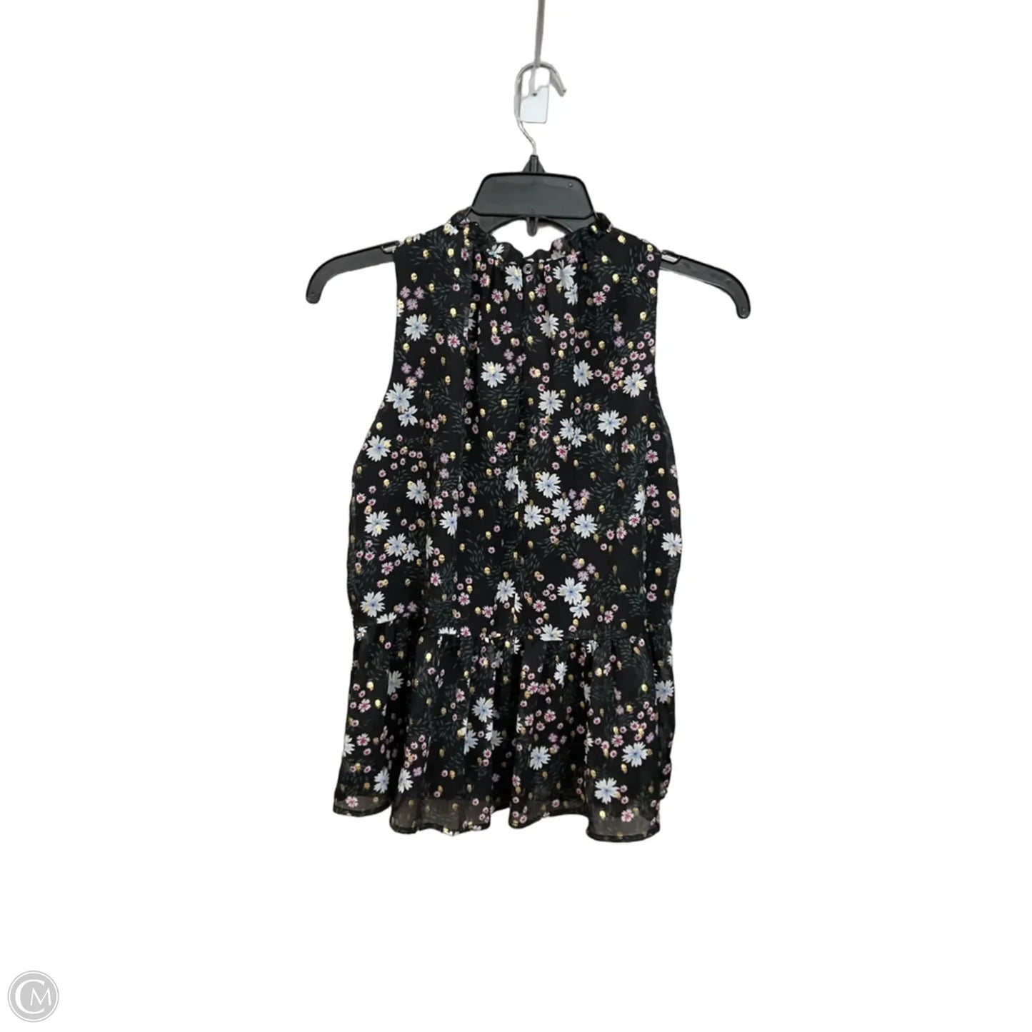 Blouse Sleeveless By Loft In Floral Print, Size: S