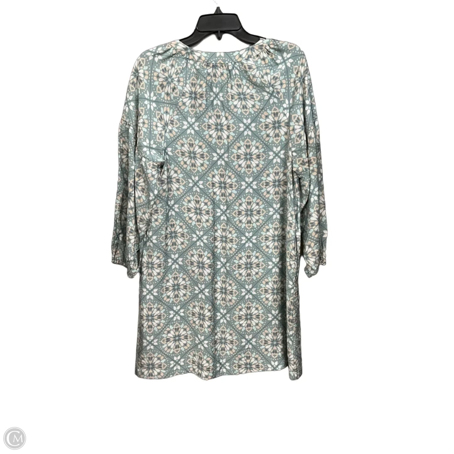 Dress Casual Short By Loft In Teal, Size: M