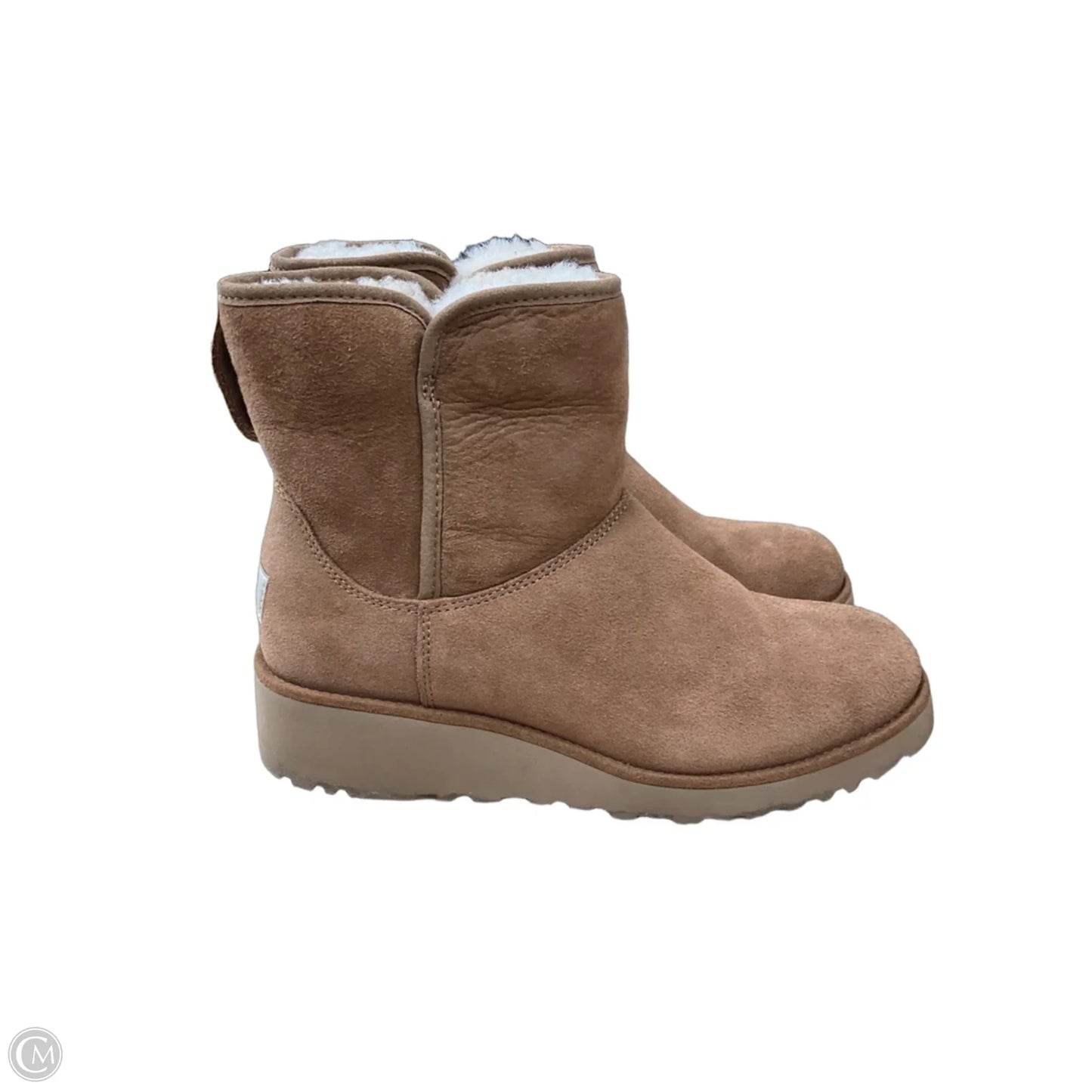 Boots Designer By Ugg In Brown, Size: 6.5