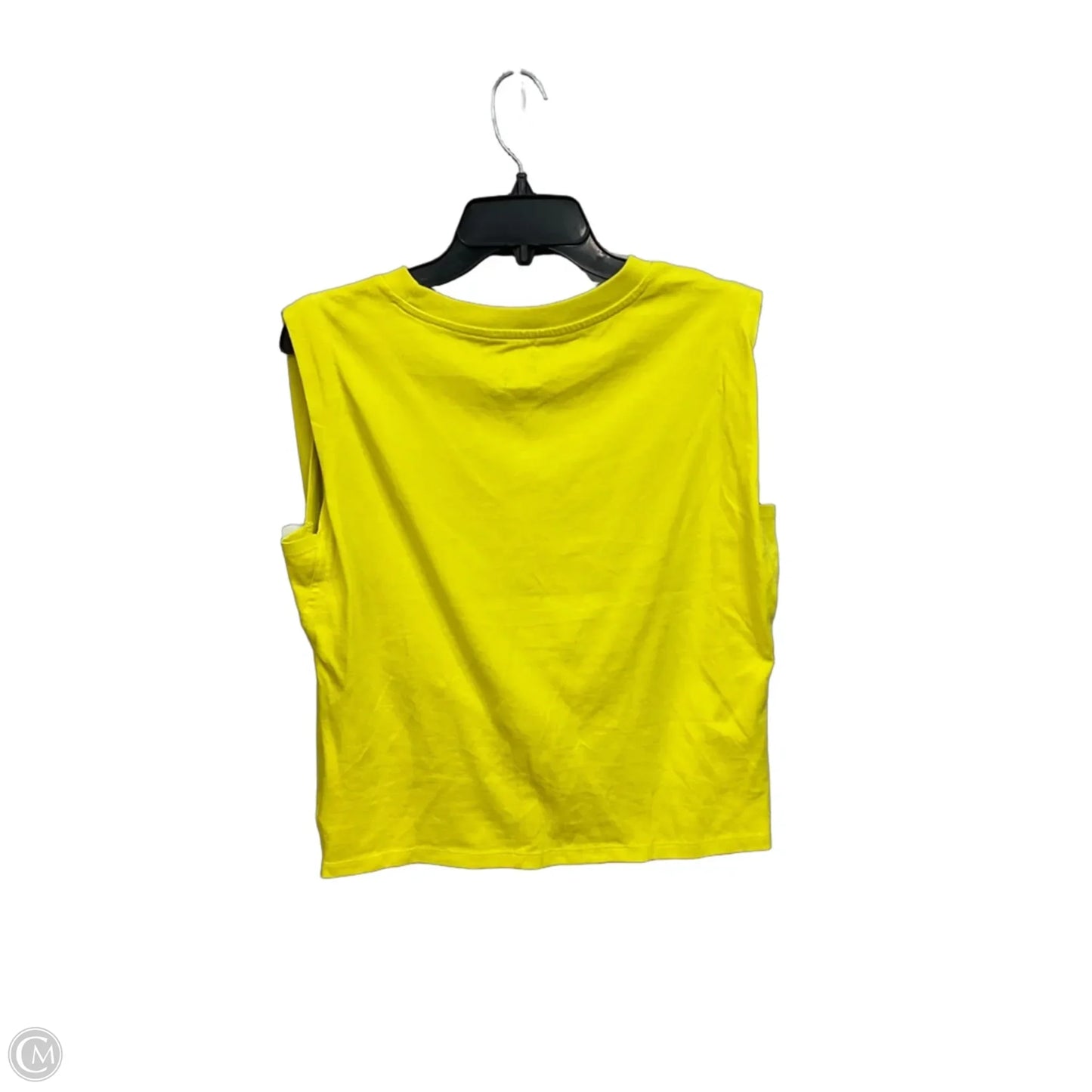 Top Sleeveless By Gap In Yellow, Size: S