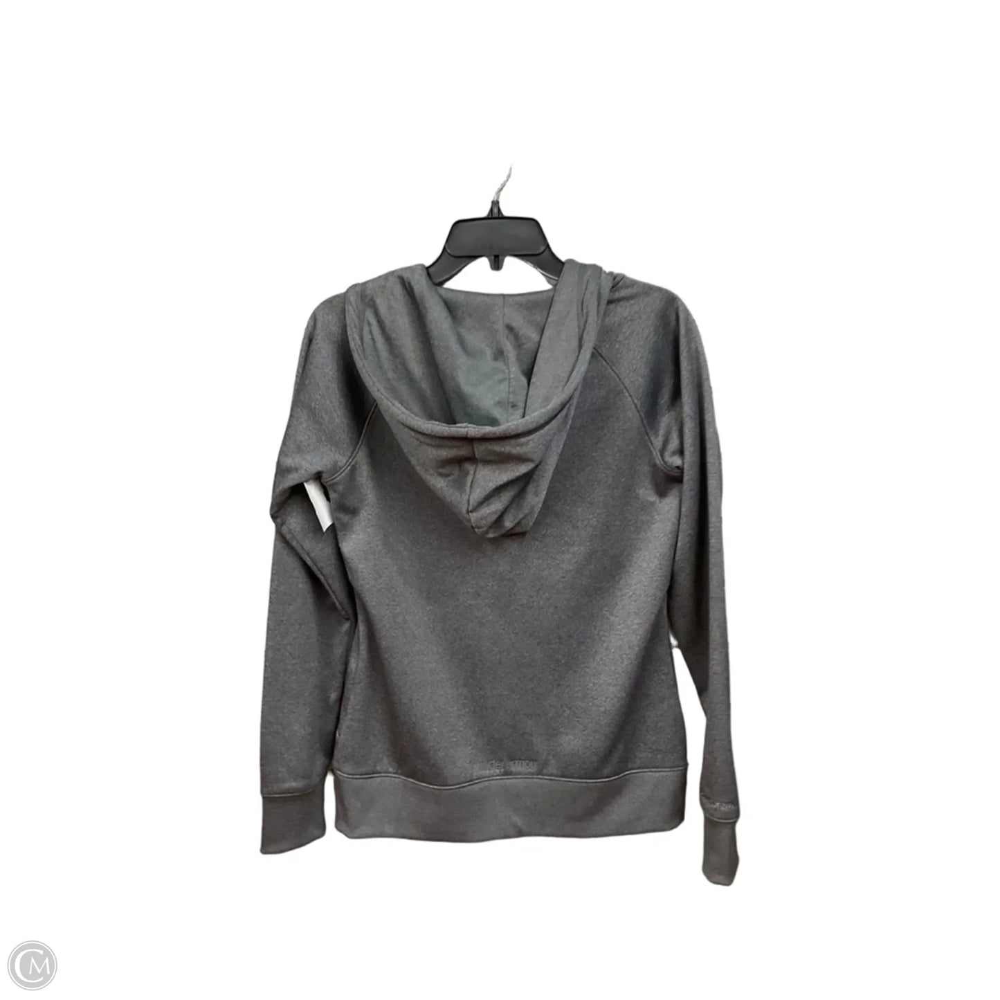 Athletic Jacket By Under Armour In Grey, Size: S