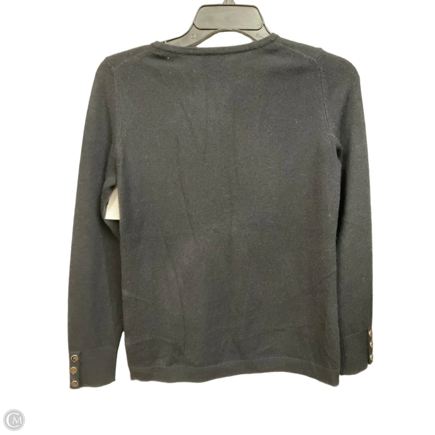 Top Long Sleeve By Talbots In Black, Size: Xsp