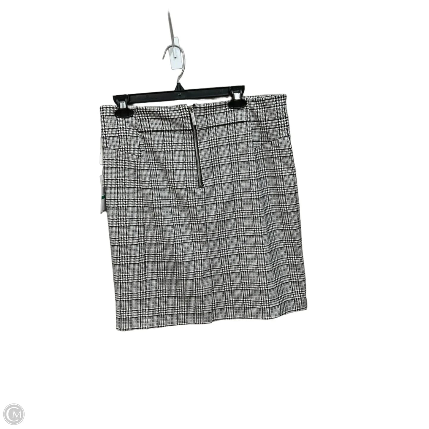 Skirt Midi By Michael By Michael Kors In Checkered Pattern, Size: 12