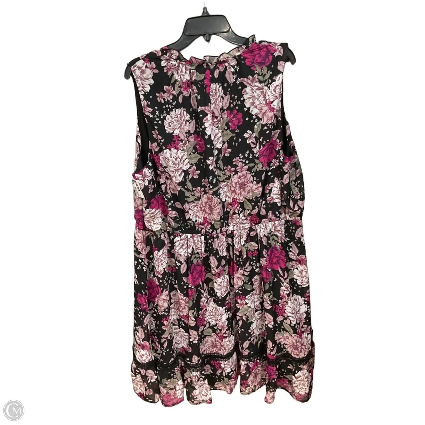 Dress Casual Midi By Lane Bryant In Floral Print, Size: 3x