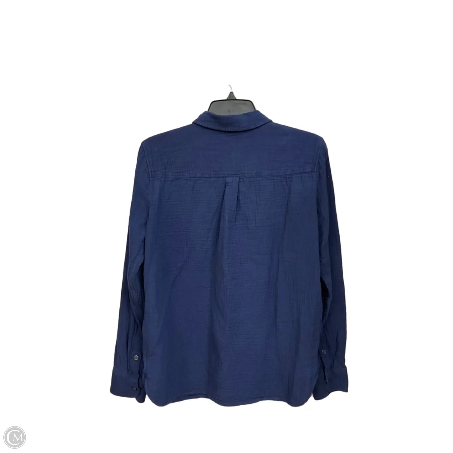 Top Long Sleeve By J. Crew In Blue, Size: M