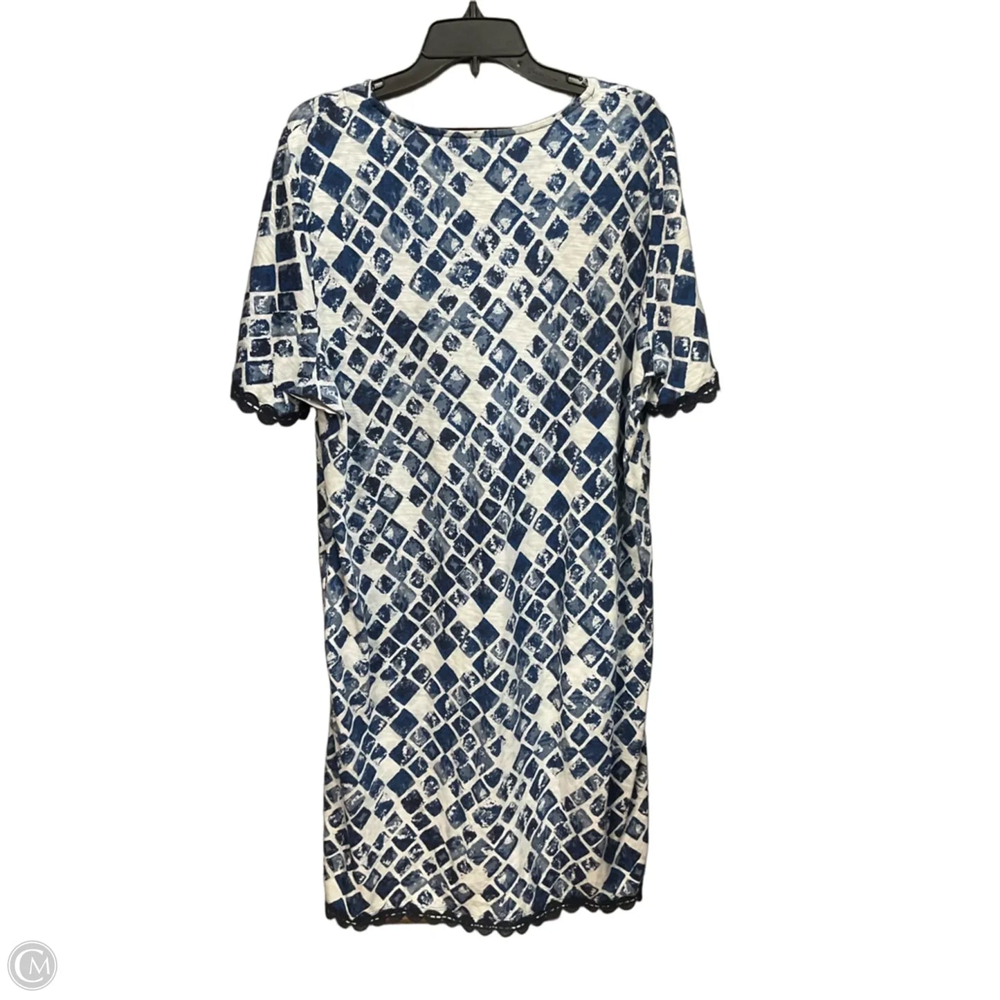 Dress Casual Short By Chicos In Blue, Size: Xl