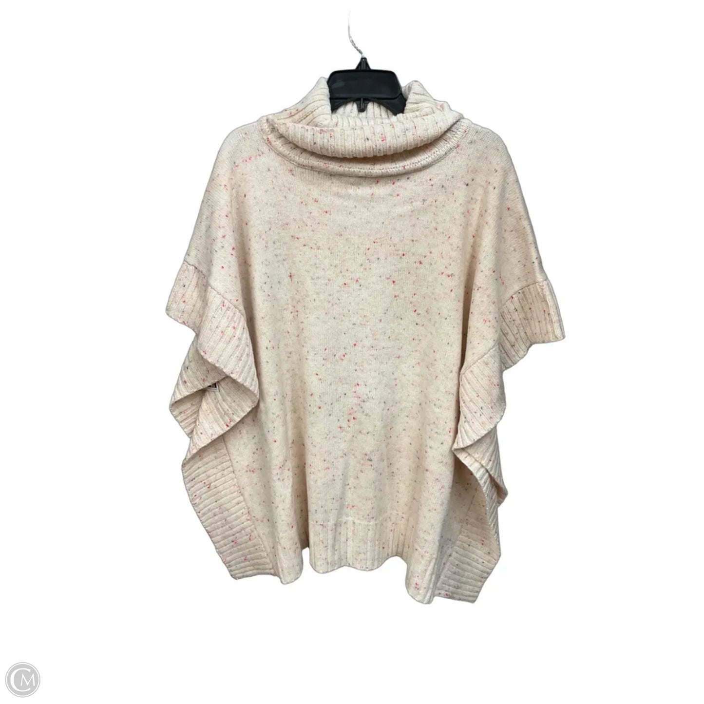 Poncho By Loft In Pink, Size: L