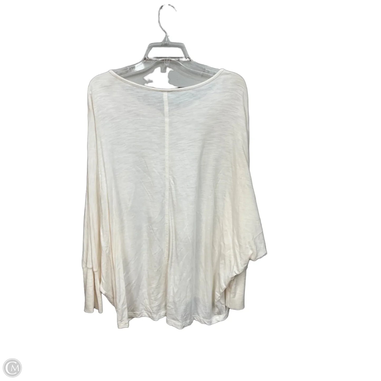 Top 3/4 Sleeve By Lou And Grey In Cream, Size: Xl