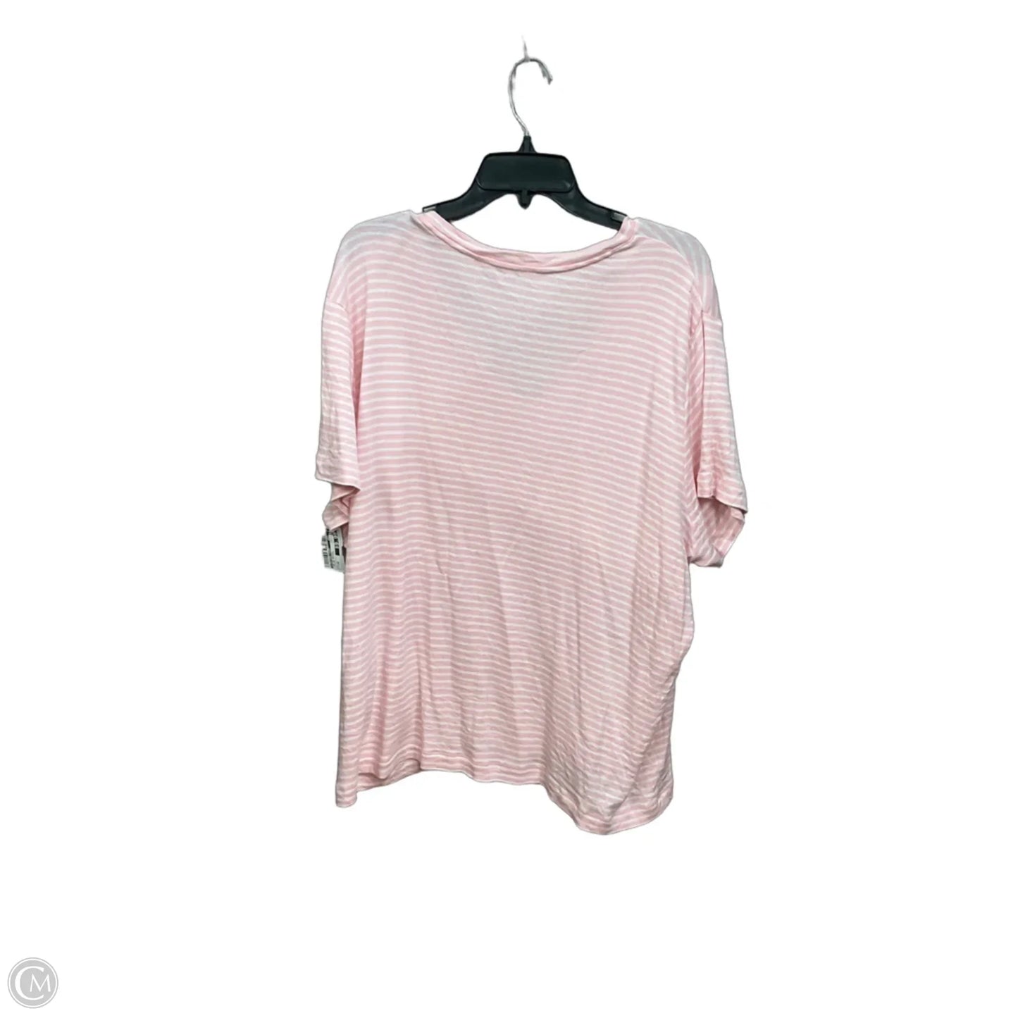 Top Short Sleeve Basic By Vineyard Vines In Striped Pattern, Size: 3x