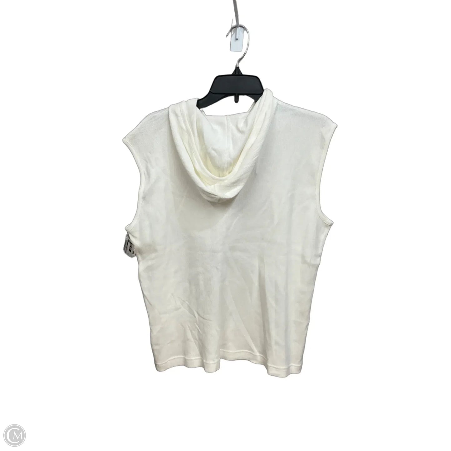 Top Sleeveless By Jones New York In White, Size: Xl