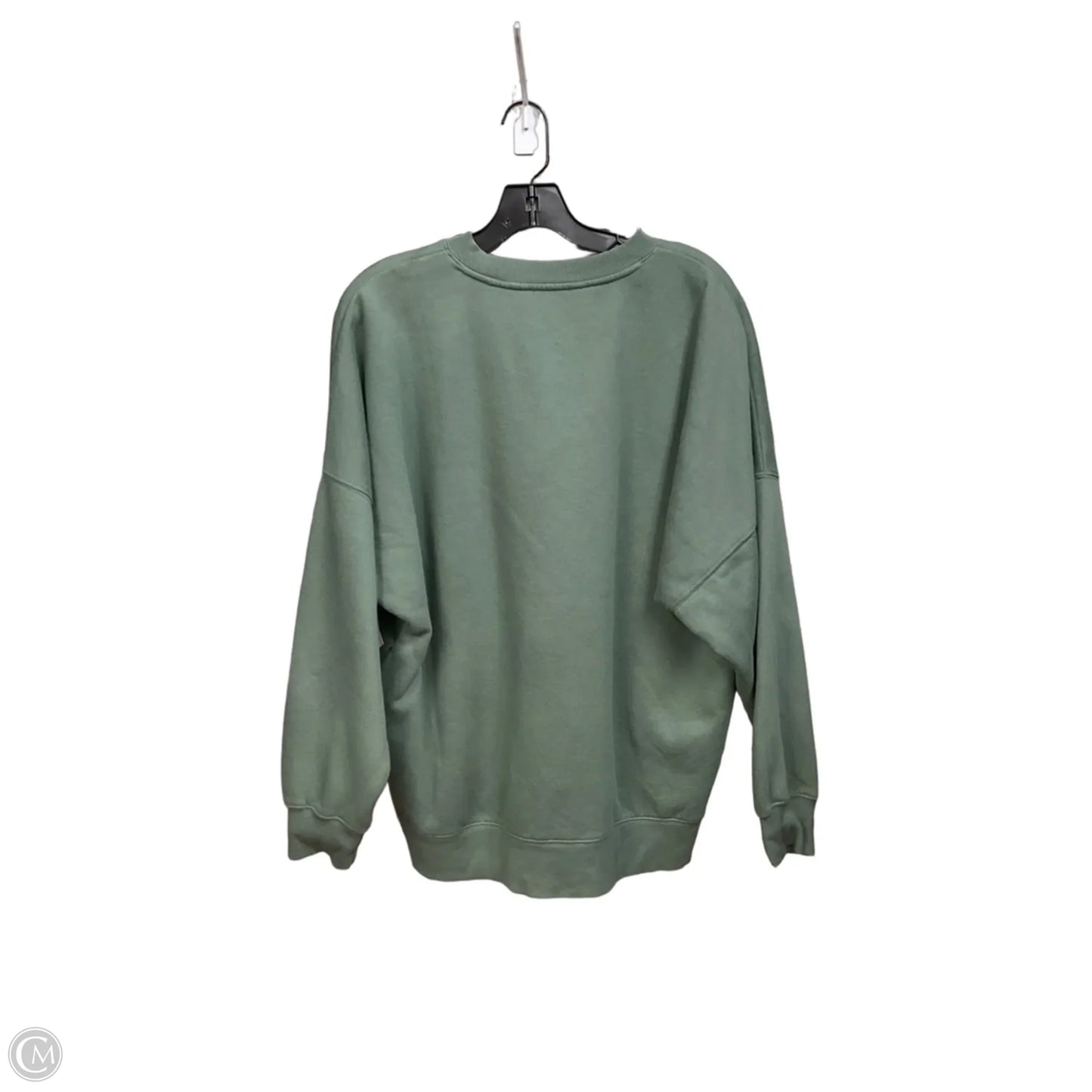 Athletic Sweatshirt Crewneck By Tuff Athletics In Green, Size: M