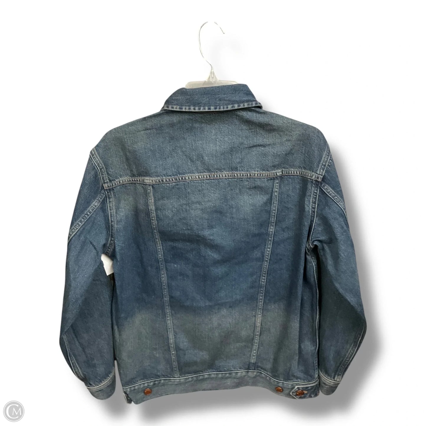 Jacket Denim By Madewell In Blue Denim, Size: S