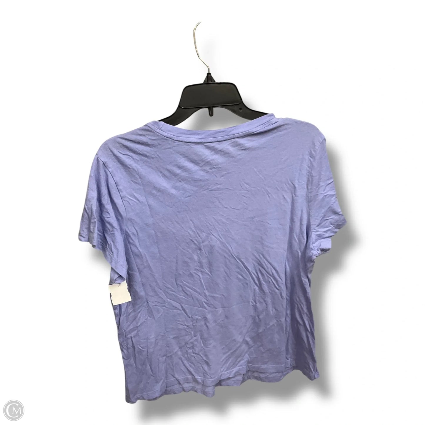 Top Short Sleeve By A New Day In Purple, Size: Xl