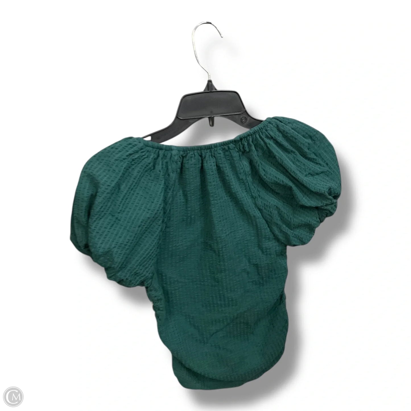 Top Short Sleeve By Loft In Grey, Size: S