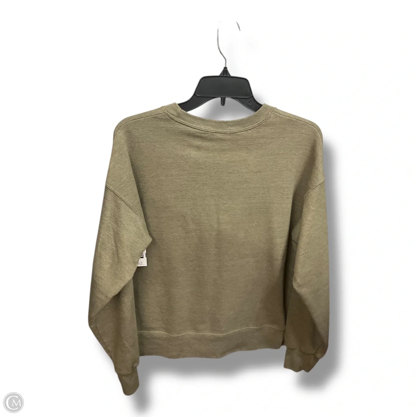 Sweatshirt Collar By Hanes In Green, Size: M