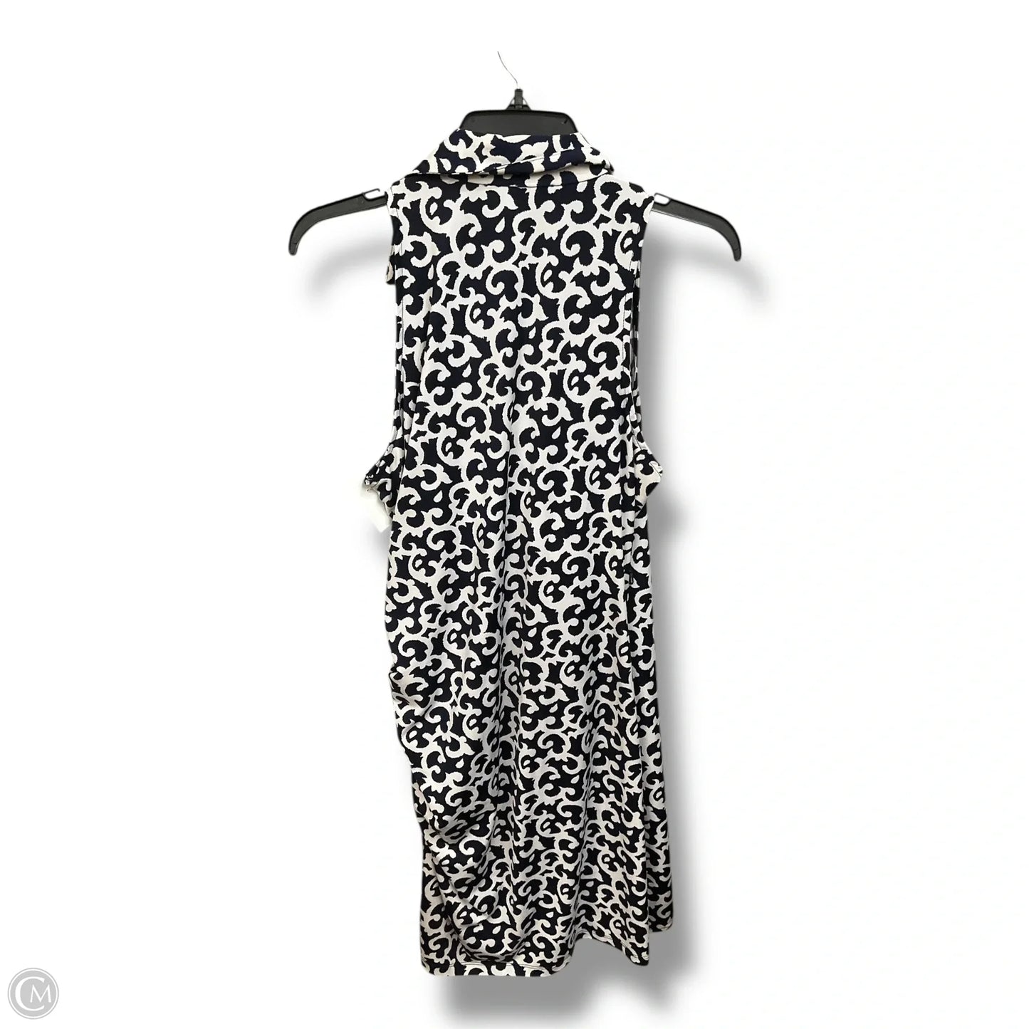 Dress Casual Short By Inc In Blue & White, Size: L