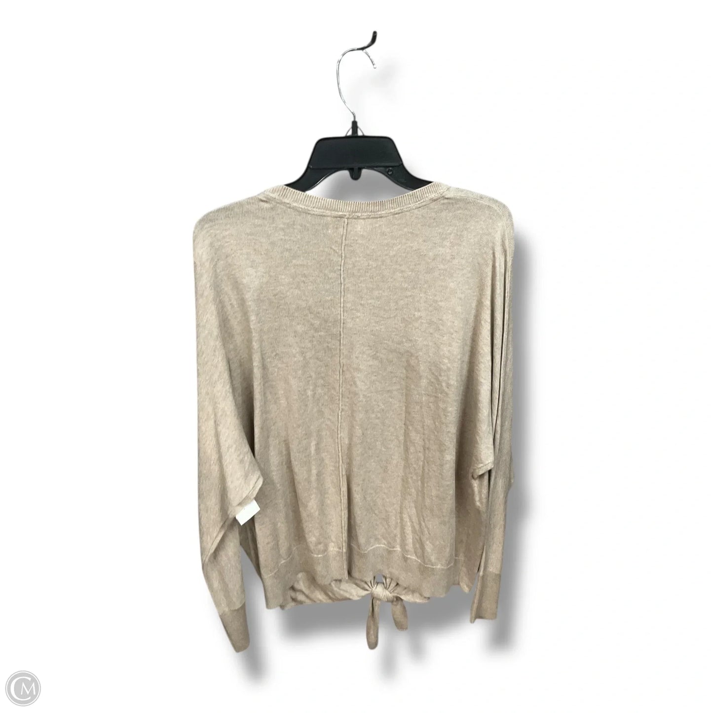 Top Long Sleeve By Style And Company In Tan, Size: Xl