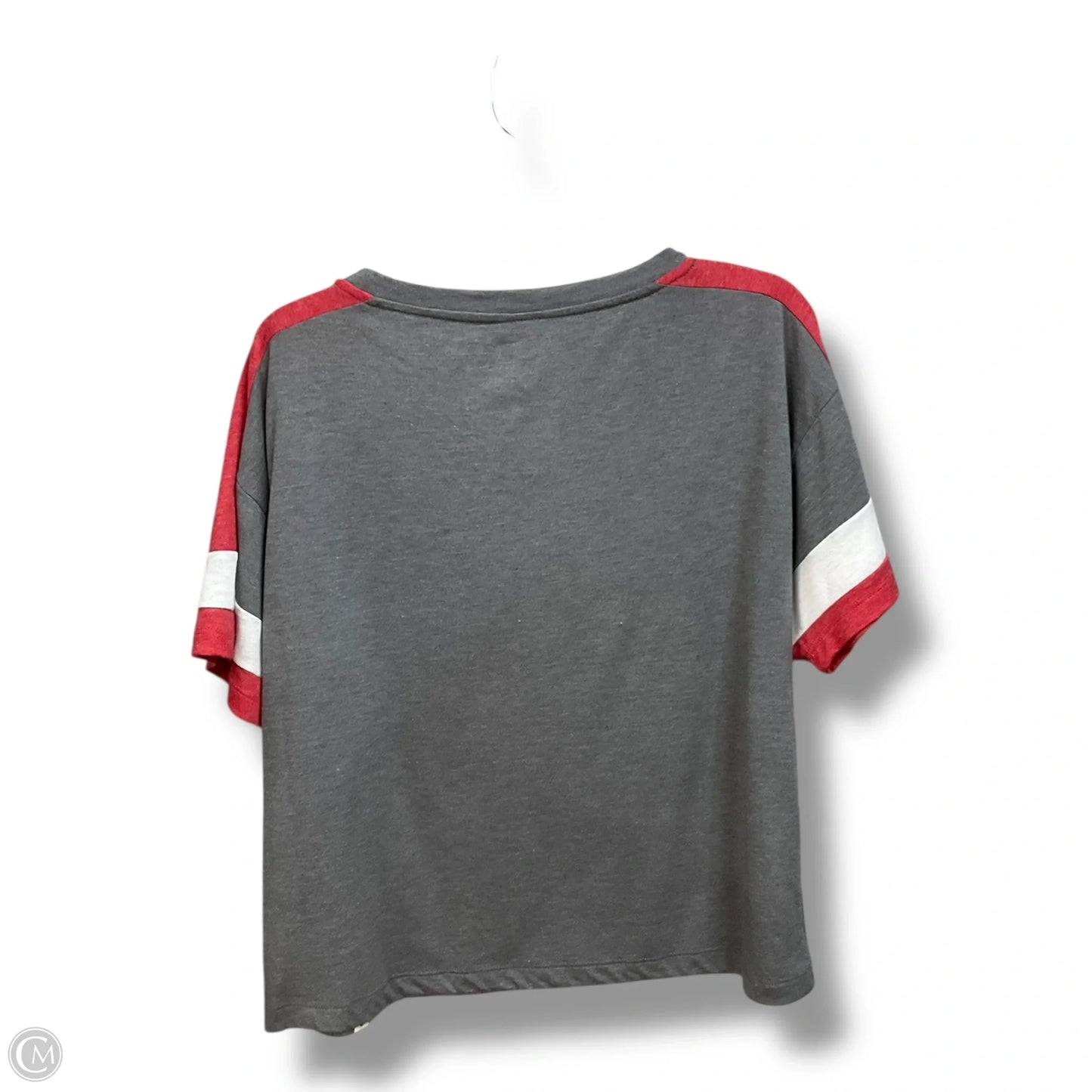 Top Short Sleeve By Colosseum In Grey, Size: L