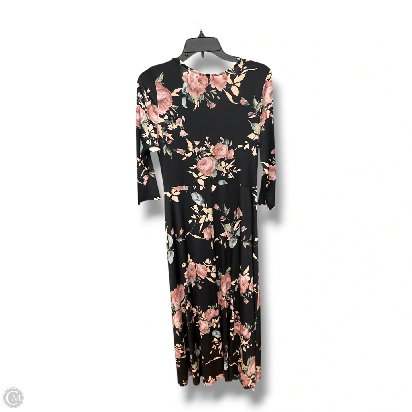Dress Casual Maxi By Clothes Mentor In Floral Print, Size: L