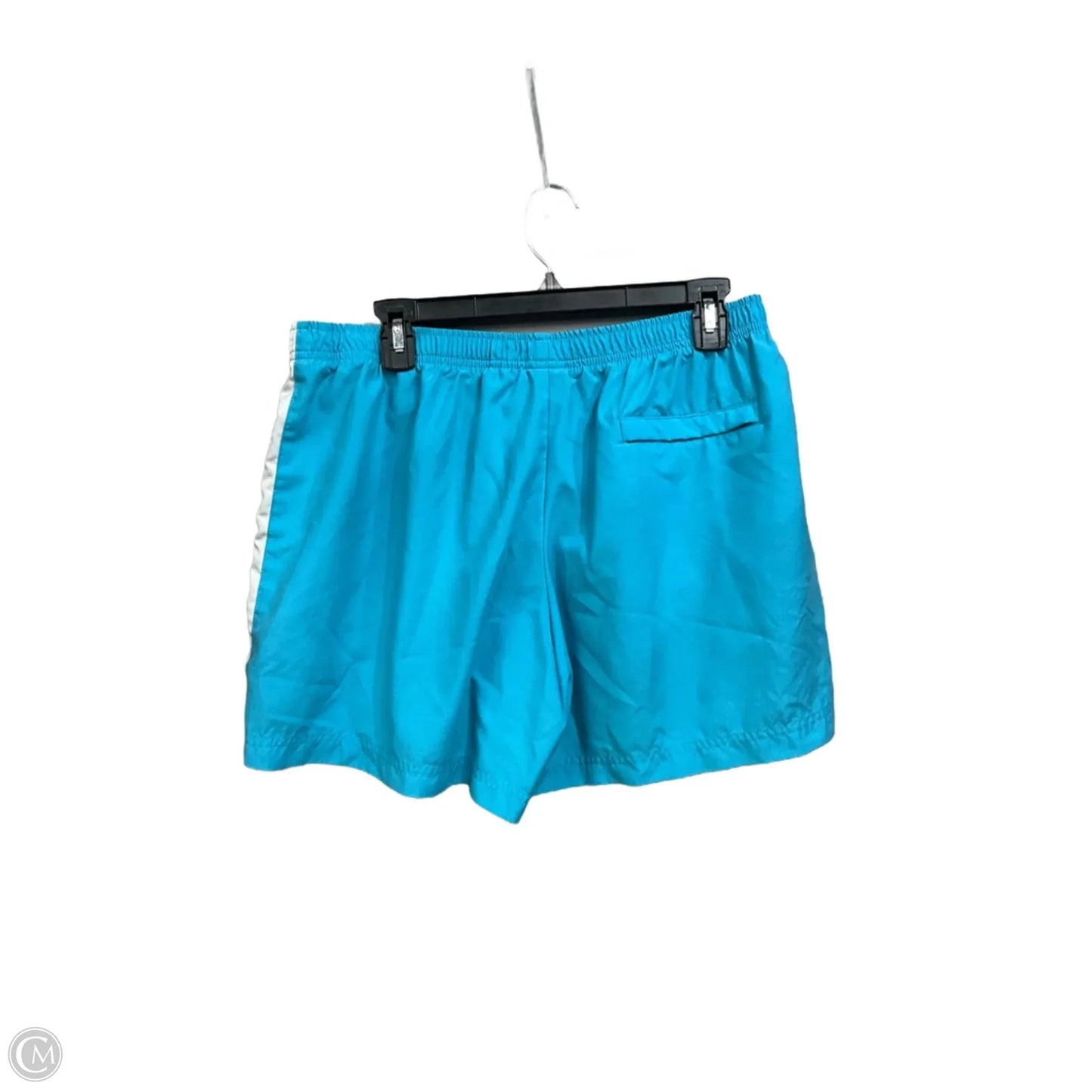 Athletic Shorts By Nike Apparel In Teal, Size: L