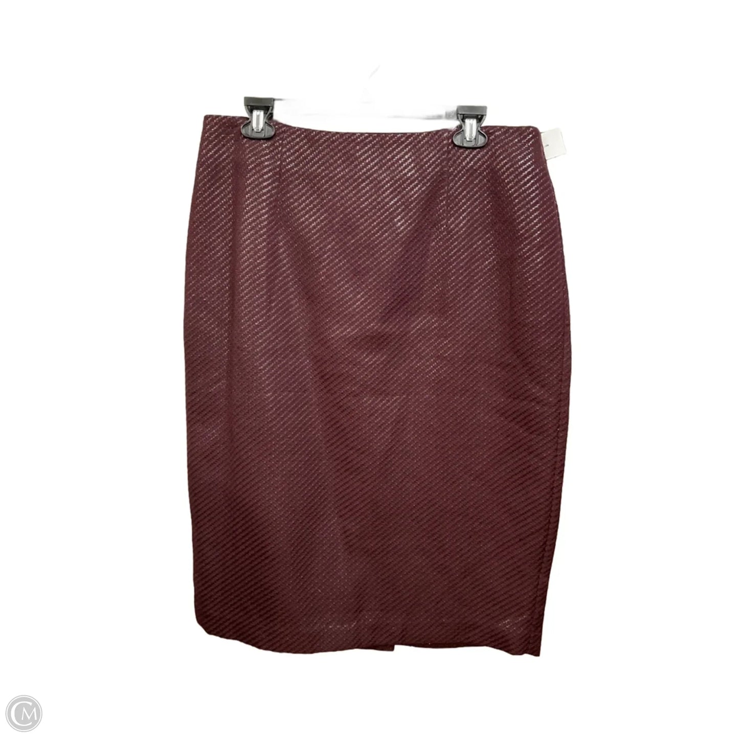 Skirt Midi By Worthington In Maroon, Size: 14