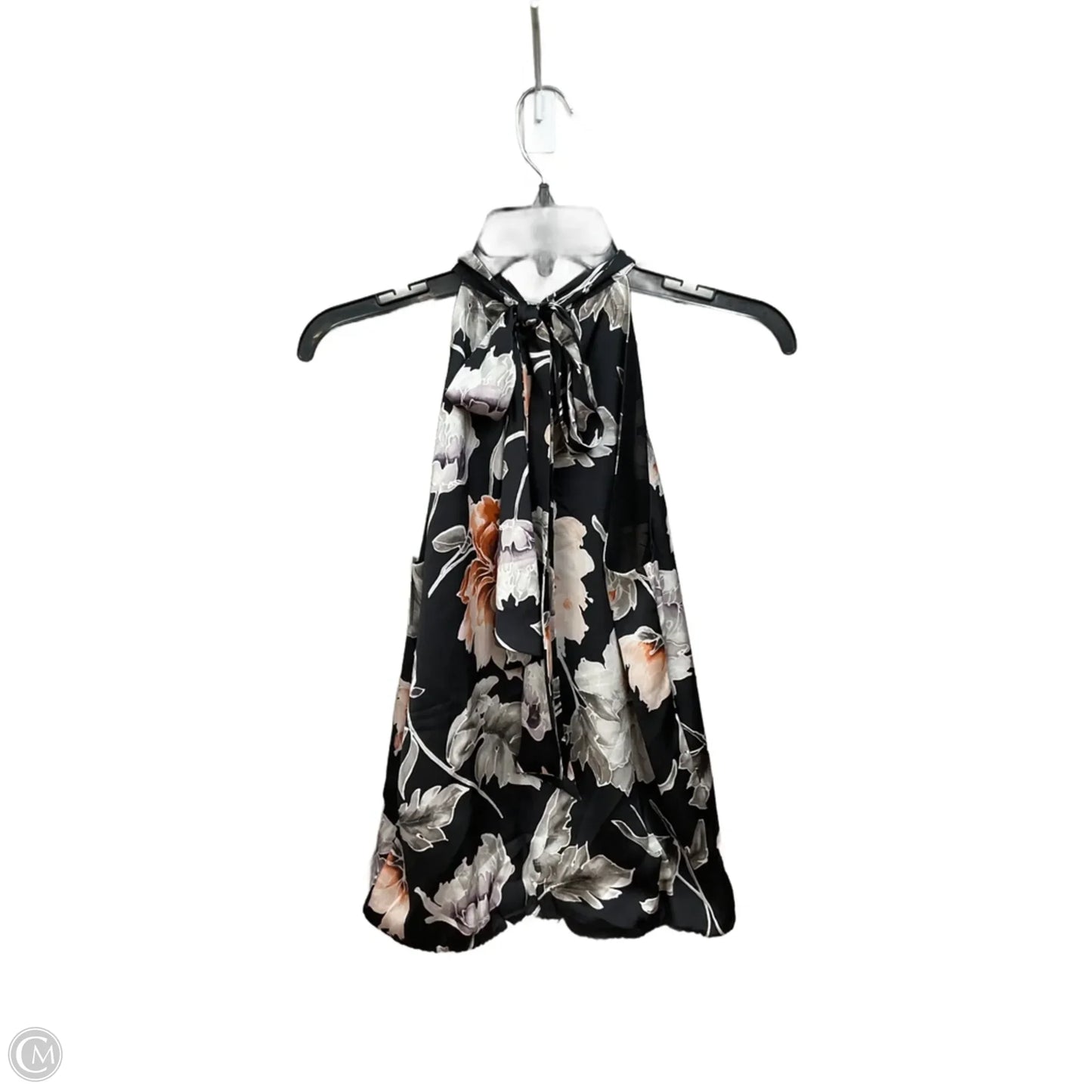 Top Sleeveless By White House Black Market In Floral Print, Size: Xs