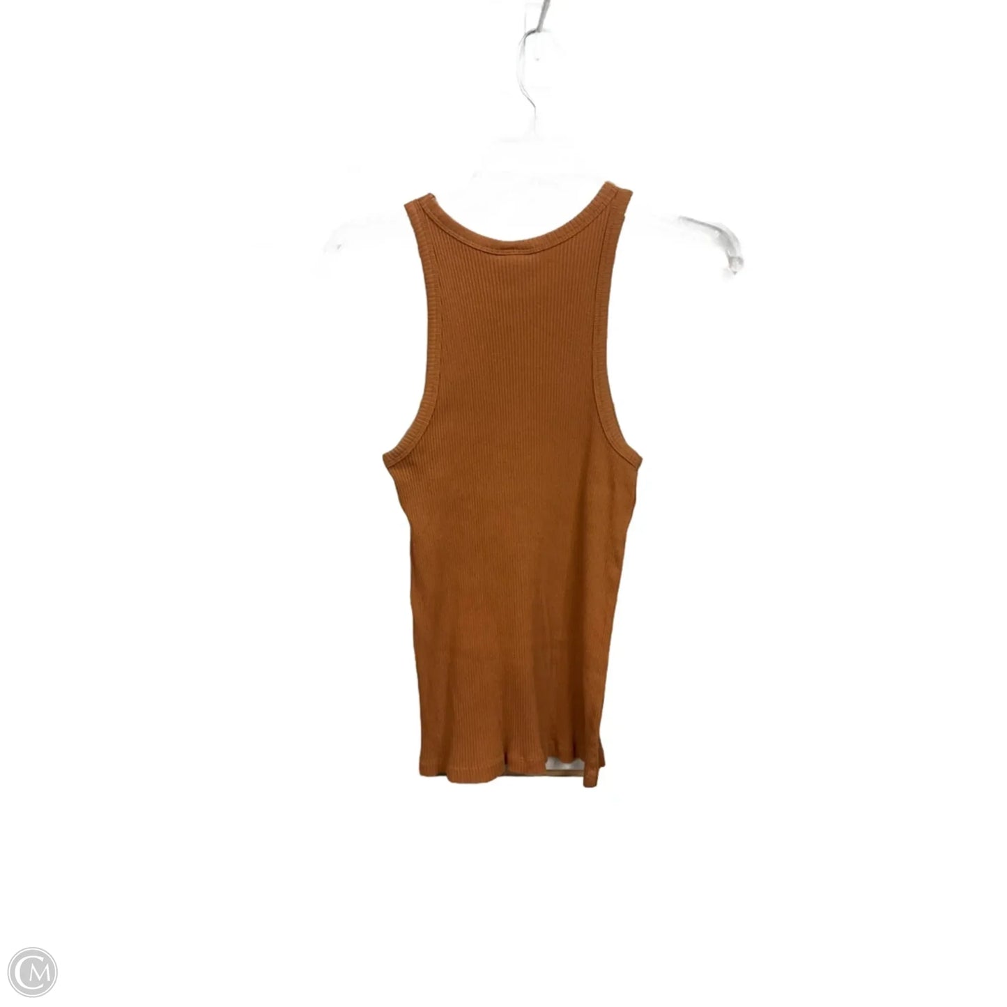 Top Sleeveless Basic By A New Day In Tan, Size: M