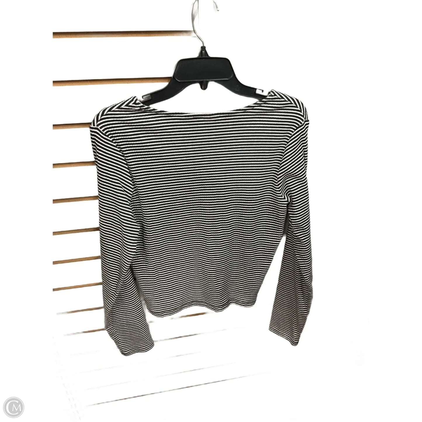 Top Long Sleeve By Levis In Striped Pattern, Size: L