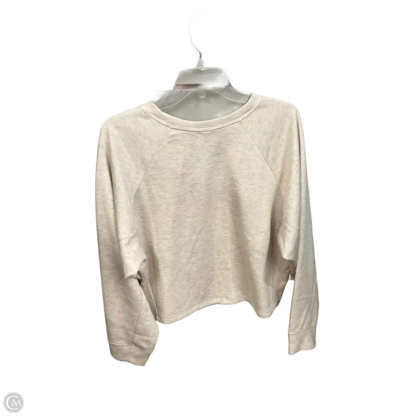 Top Long Sleeve Basic By Express In Tan, Size: L