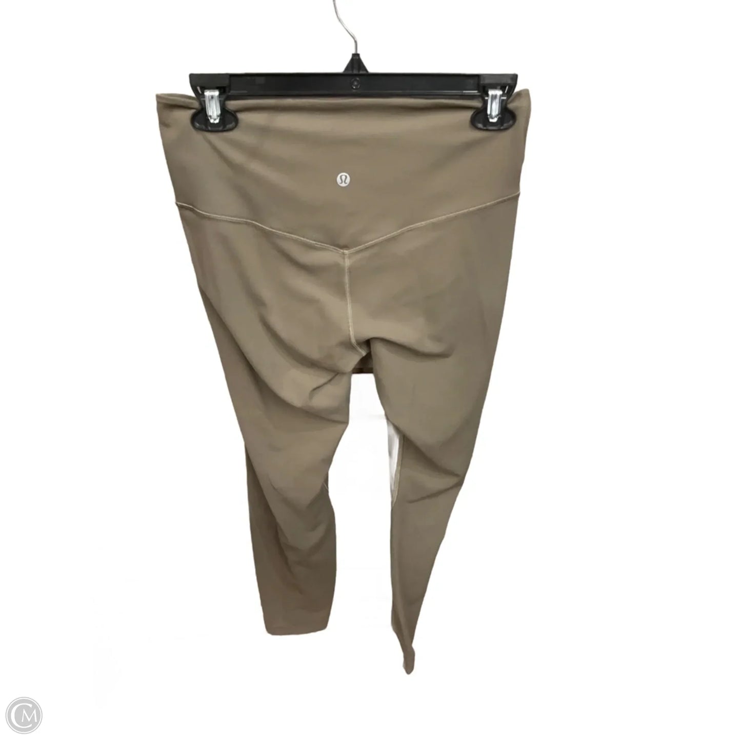 Athletic Capris By Lululemon In Brown, Size: M