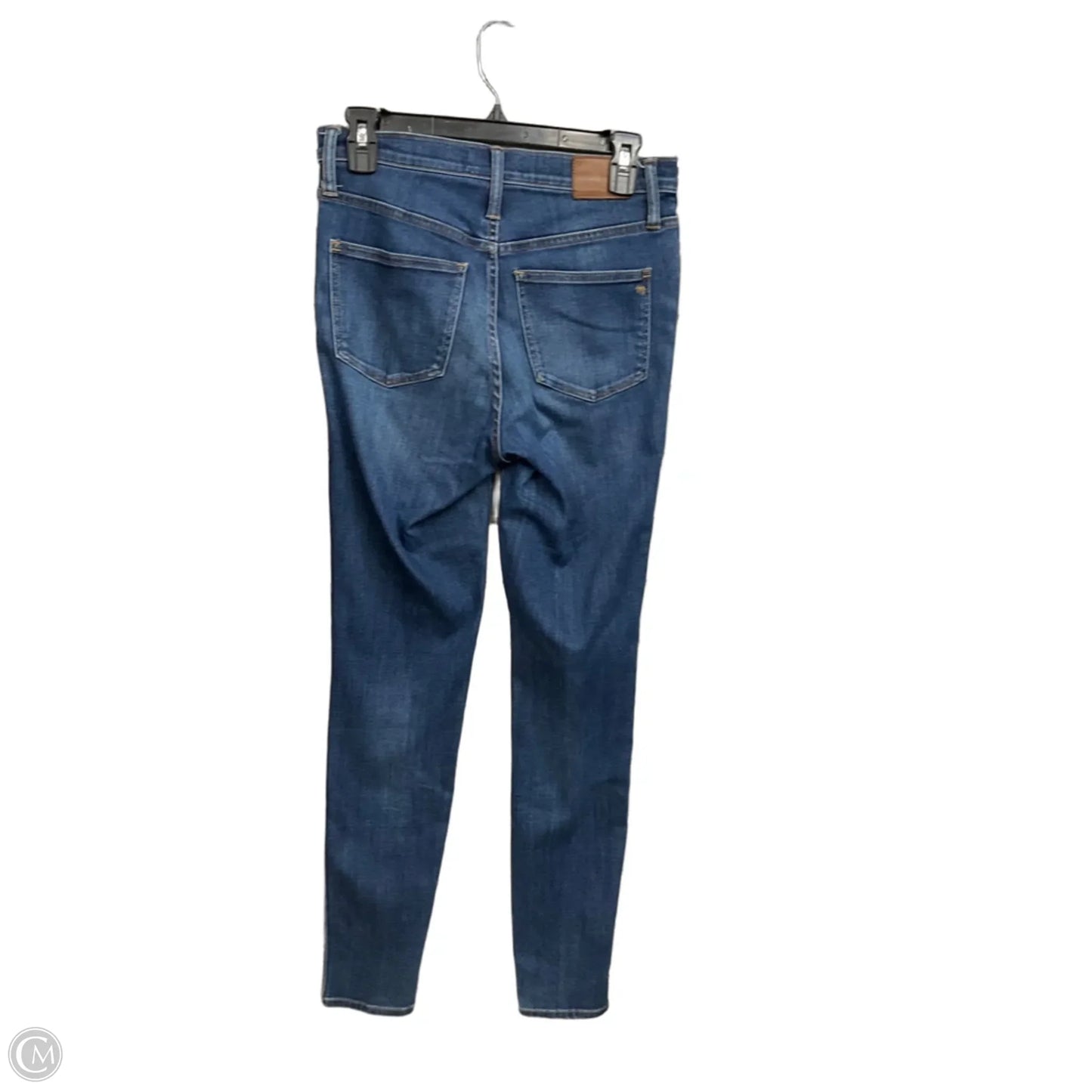 Jeans Skinny By Madewell In Blue Denim, Size: 4