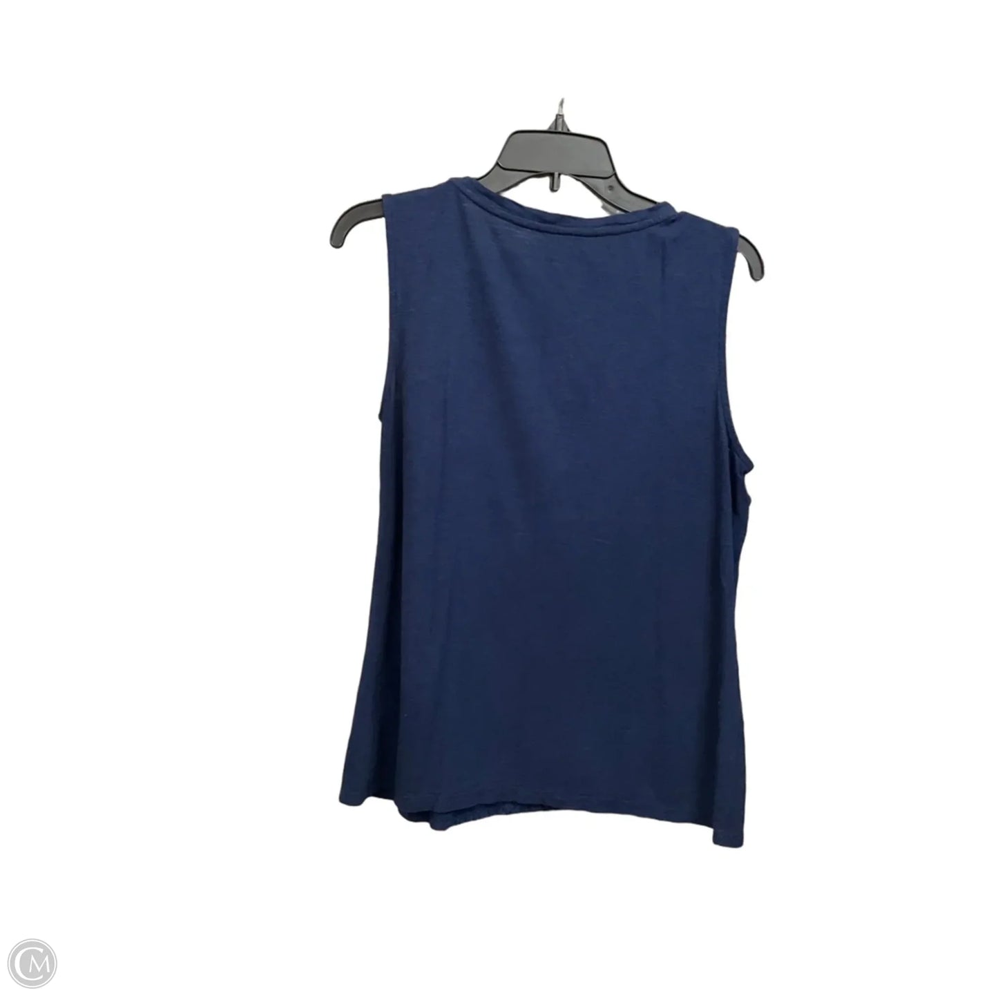 Top Sleeveless By Talbots In Navy, Size: Lp