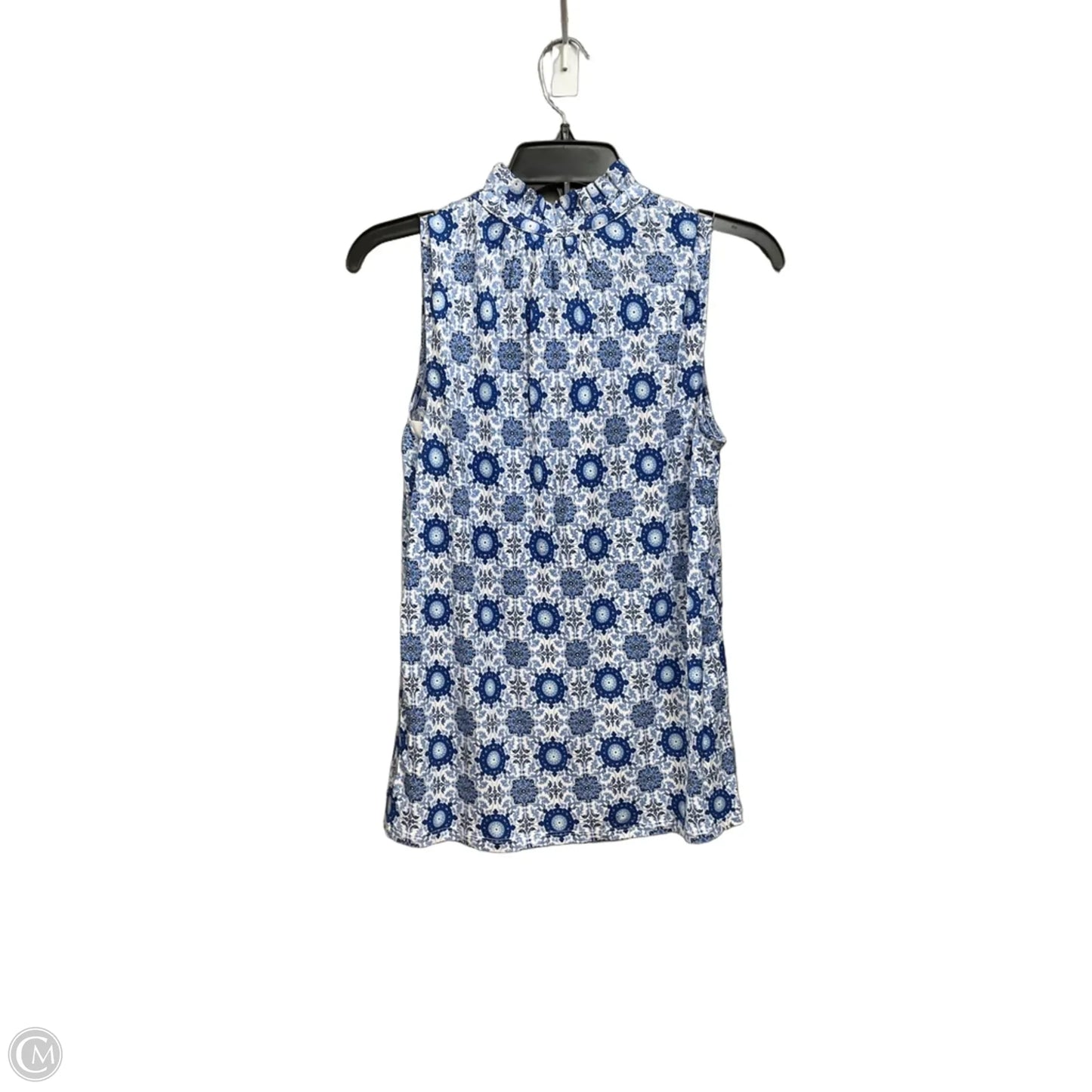 Top Sleeveless By Loft In Blue, Size: Xs