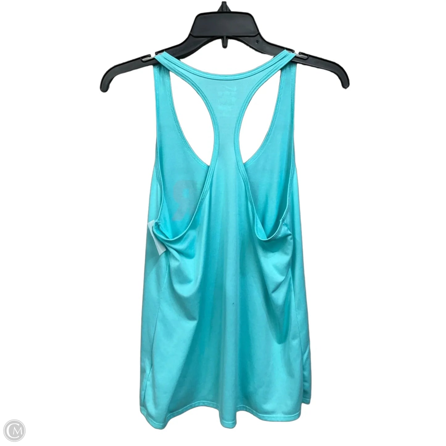 Athletic Tank Top By Nike Apparel In Teal, Size: L