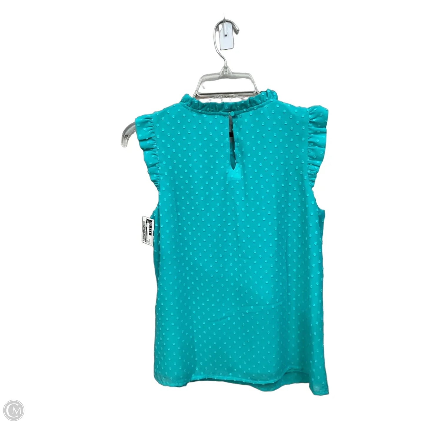 Top Sleeveless By J. Crew In Teal, Size: Xs