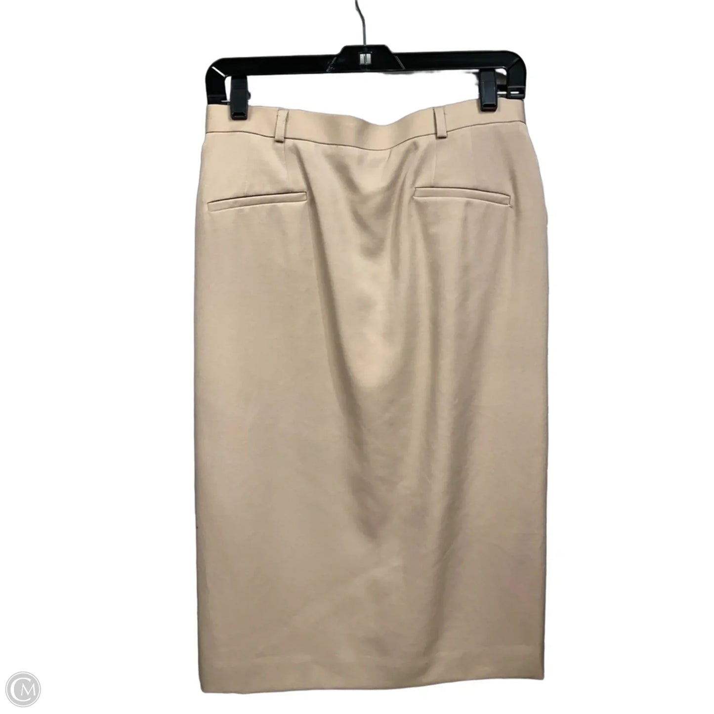 Skirt Midi By Talbots In Tan, Size: 10