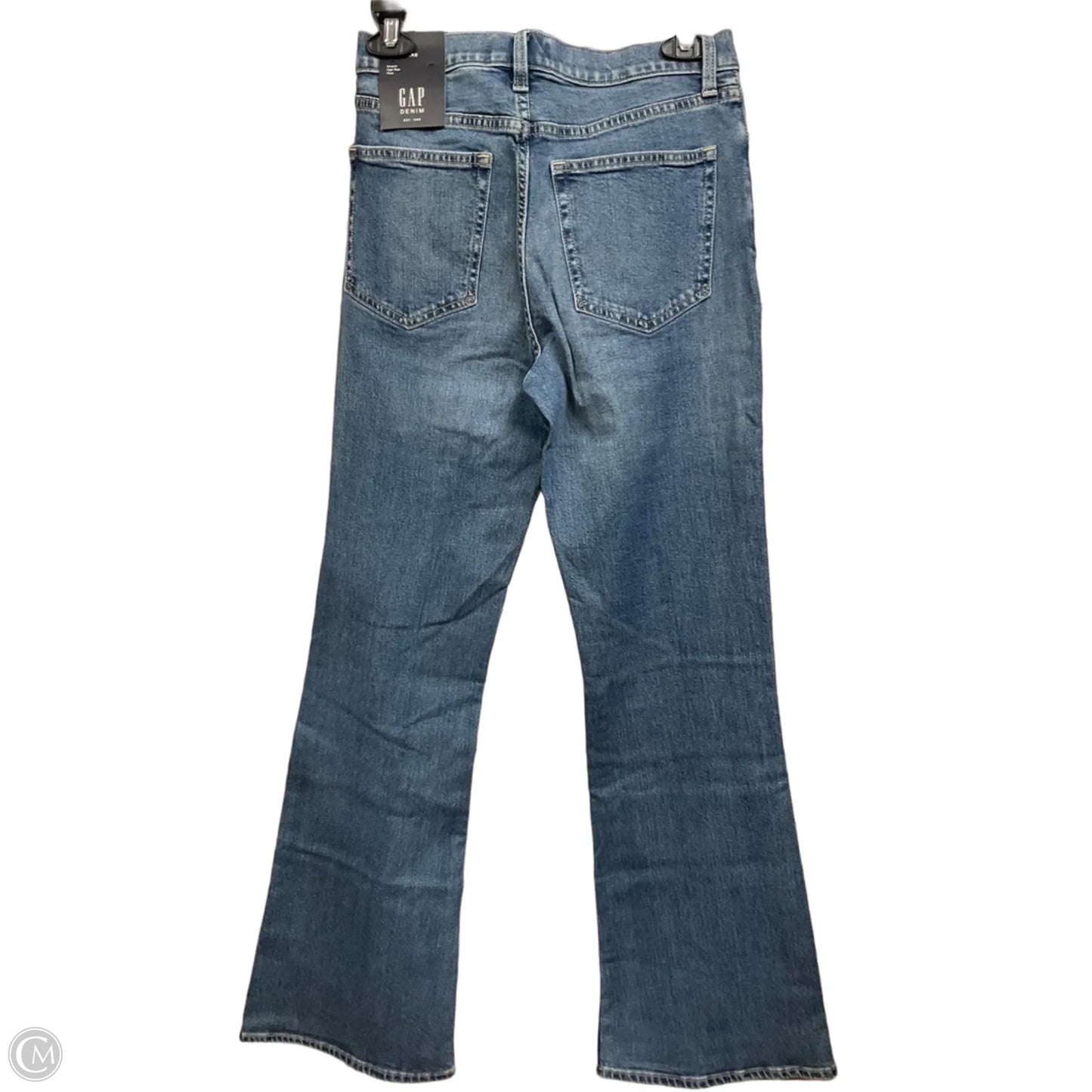 Jeans Boot Cut By Gap In Blue Denim, Size: 4
