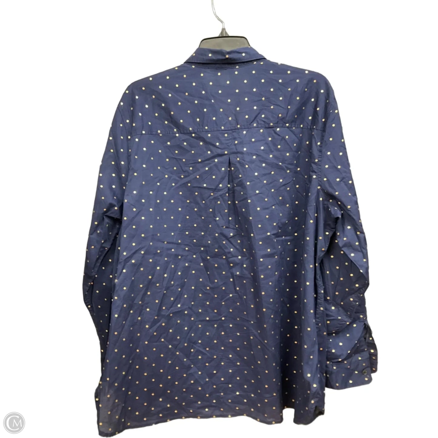 Top Long Sleeve By Old Navy In Navy, Size: Xxl