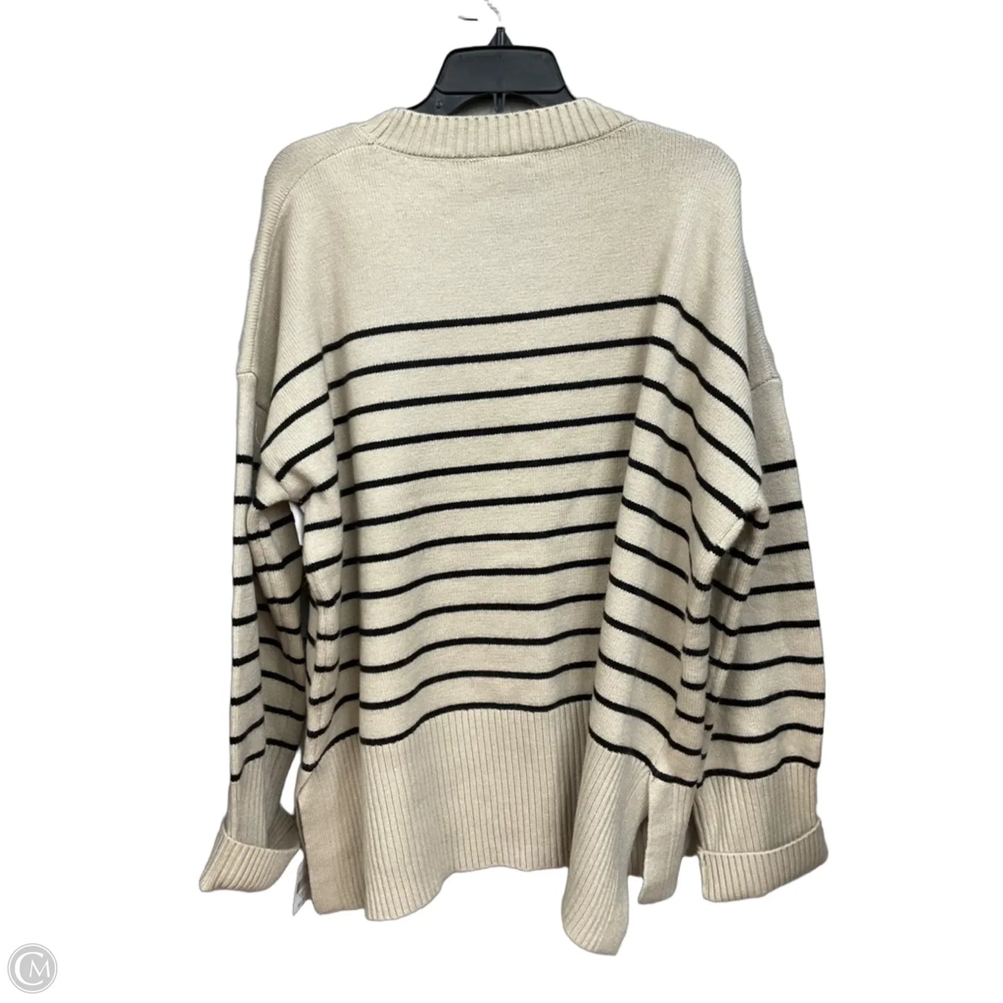 Sweater By Grace + Karma In Striped Pattern, Size: 2x