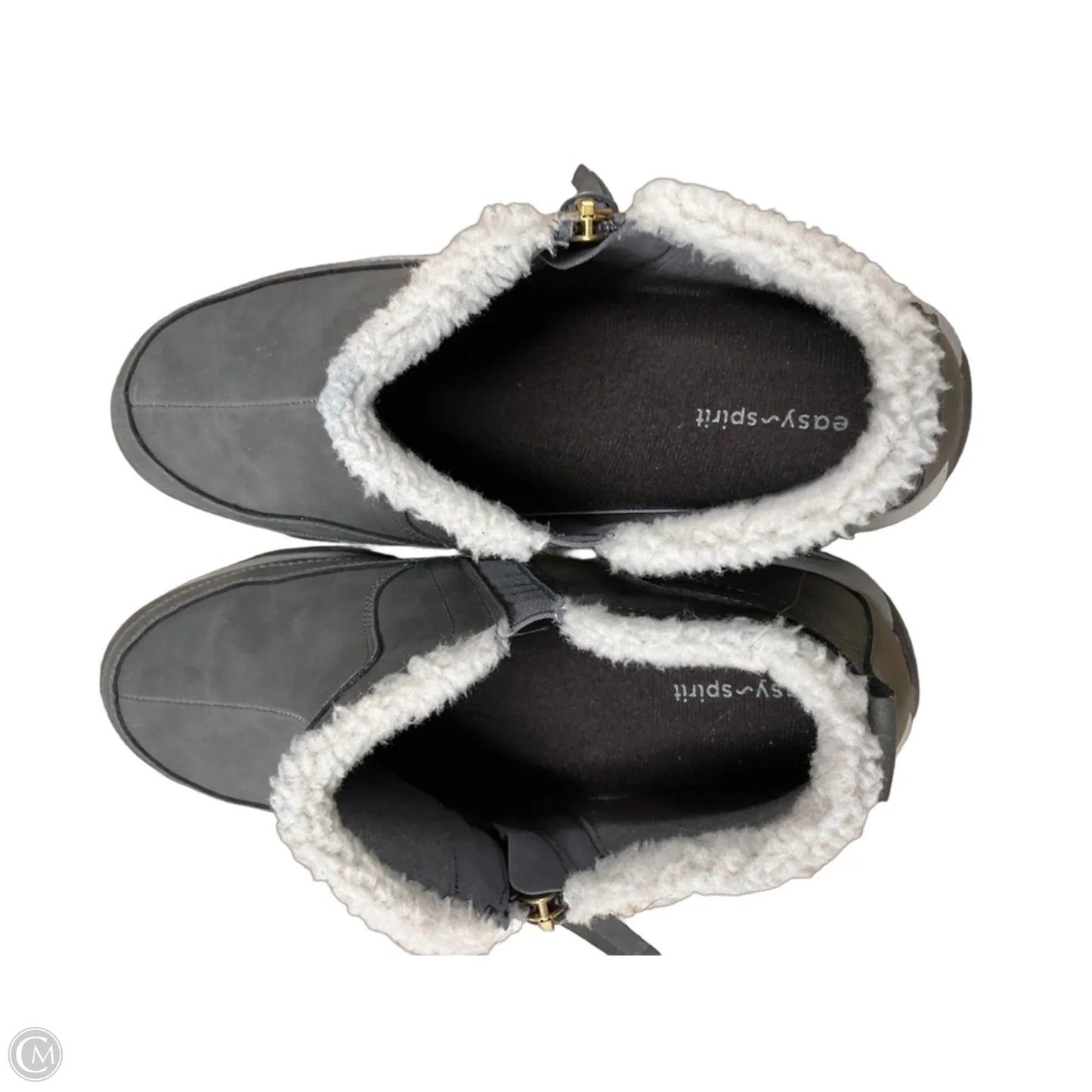 Boots Ankle Flats By Easy Spirit In Grey, Size: 10