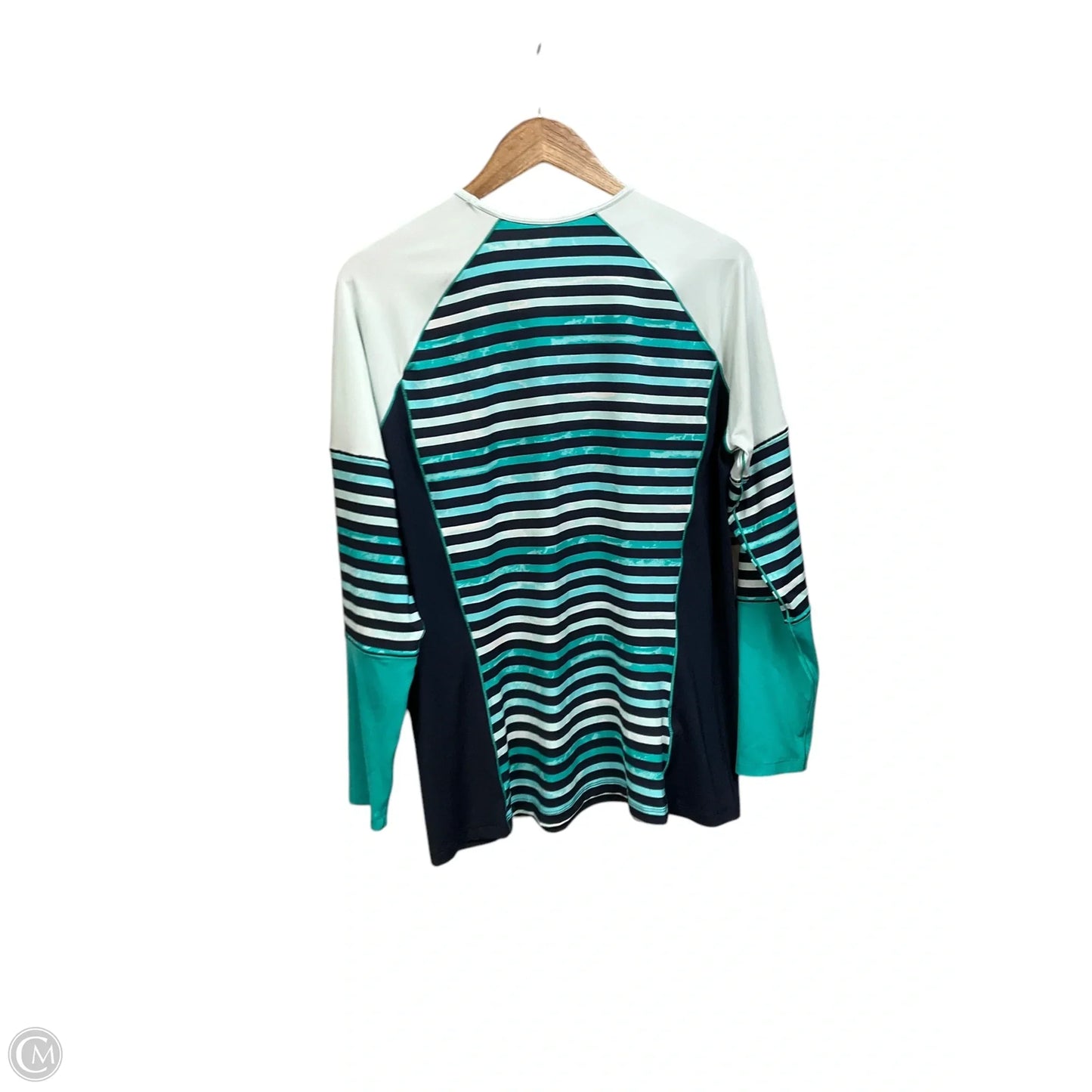 Top Long Sleeve By Eddie Bauer In Green, Size: 2x