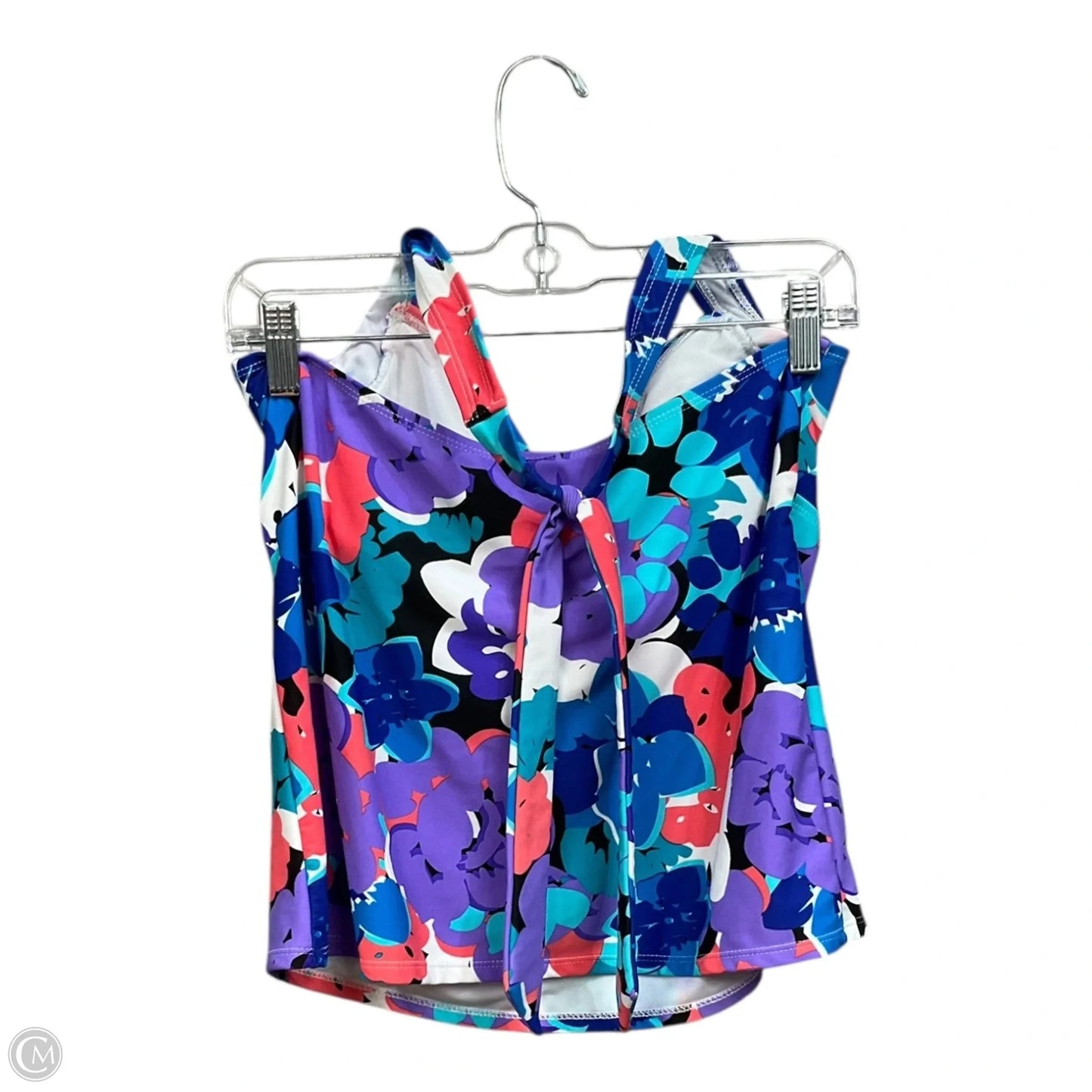 Swimsuit Top By Catalina In Floral Print, Size: L