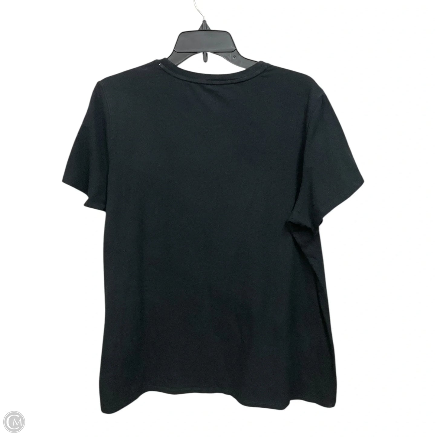 Top Short Sleeve By Calvin Klein Performance In Black, Size: 1x