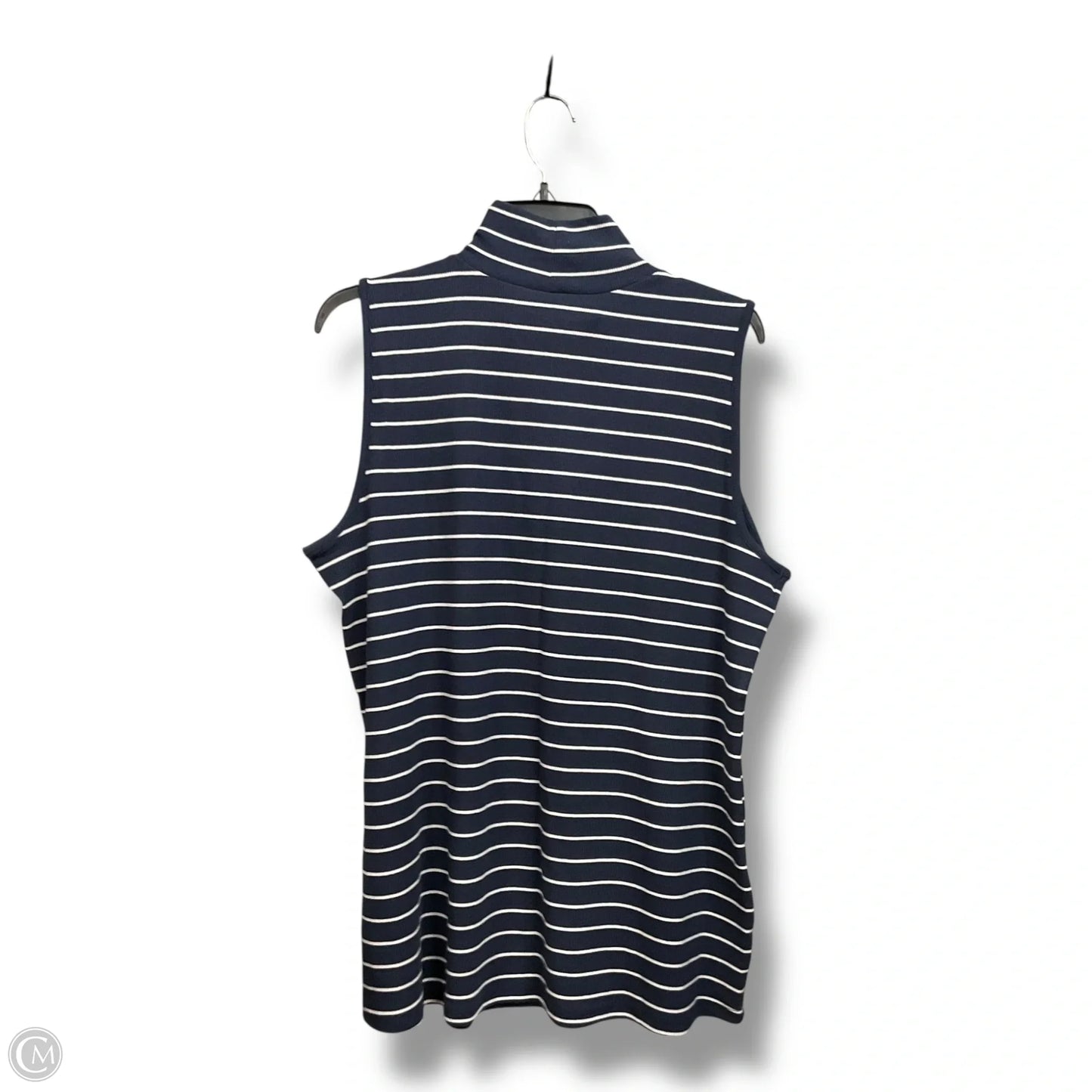 Top Sleeveless By Lane Bryant In Striped Pattern, Size: 3x