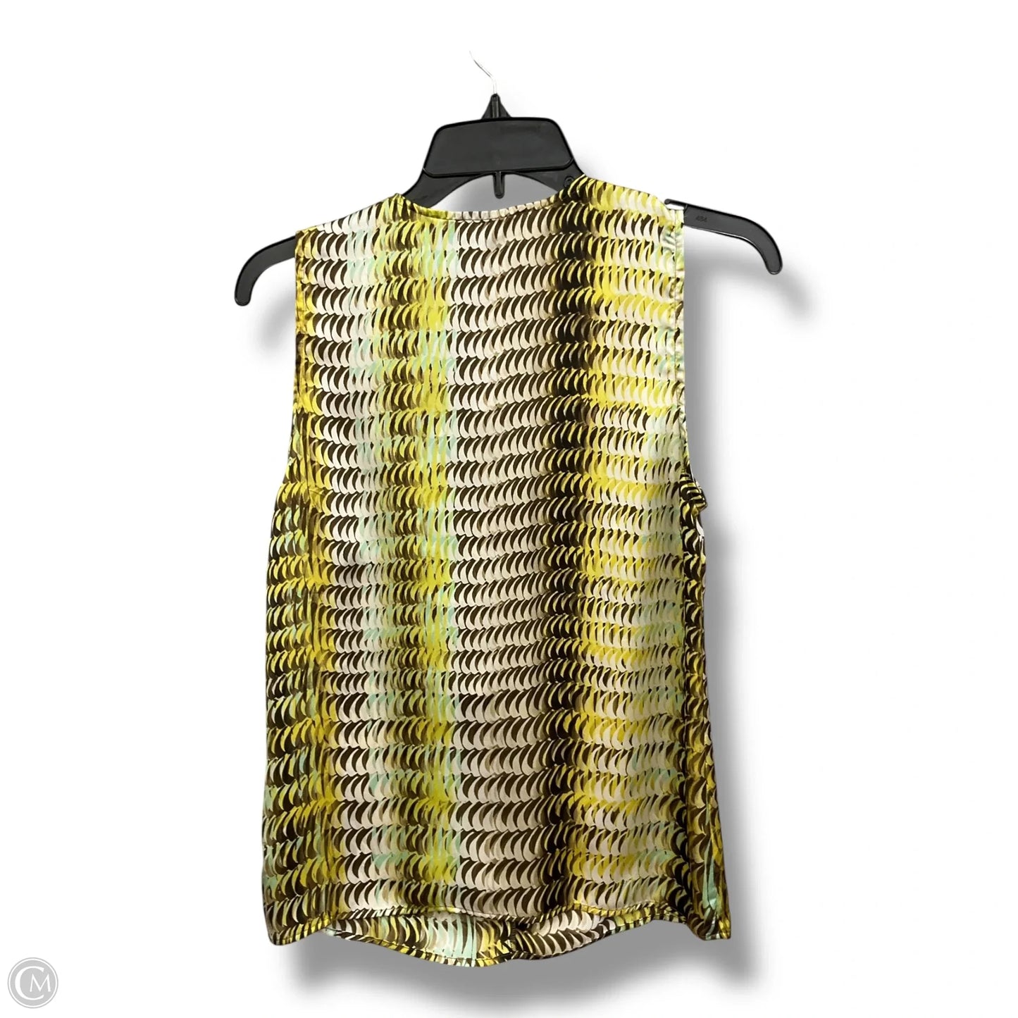 Top Sleeveless By Limited In Green, Size: S