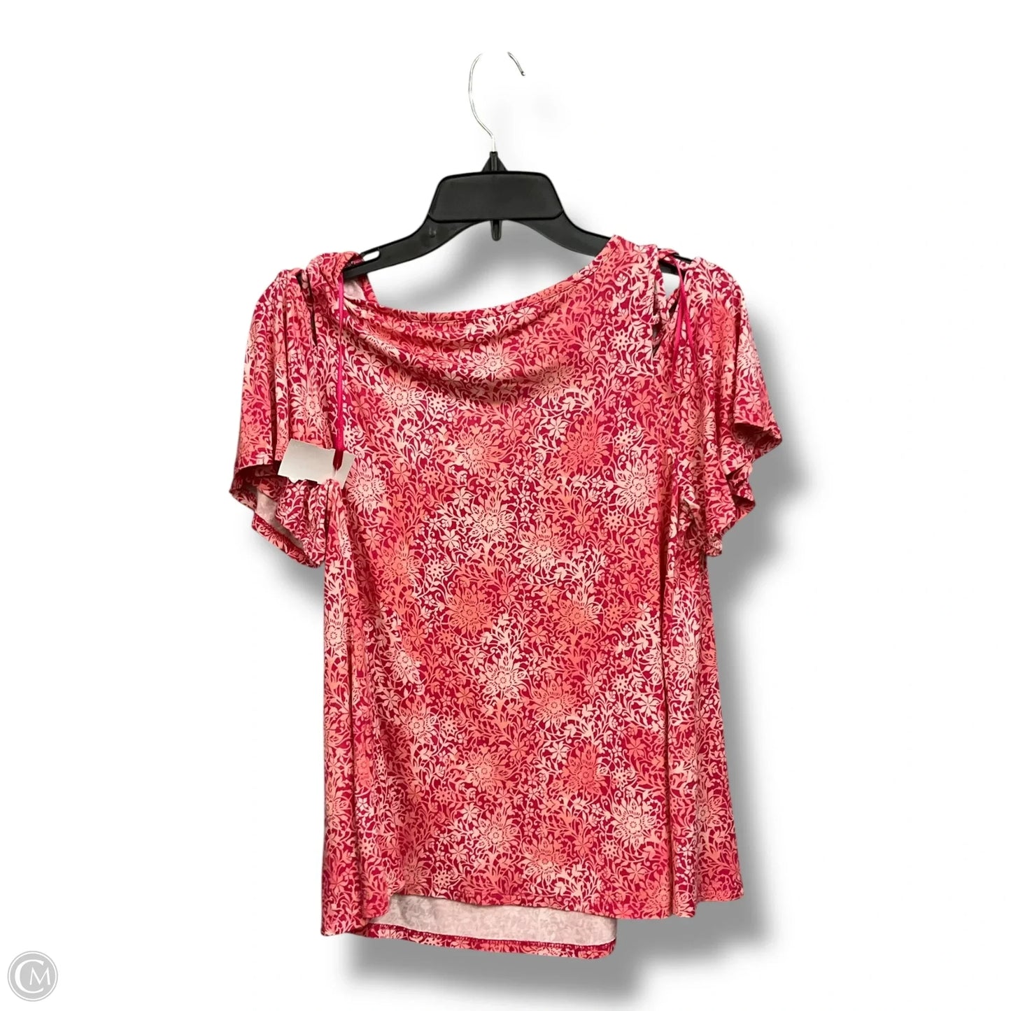 Top Short Sleeve By Westport In Pink, Size: M