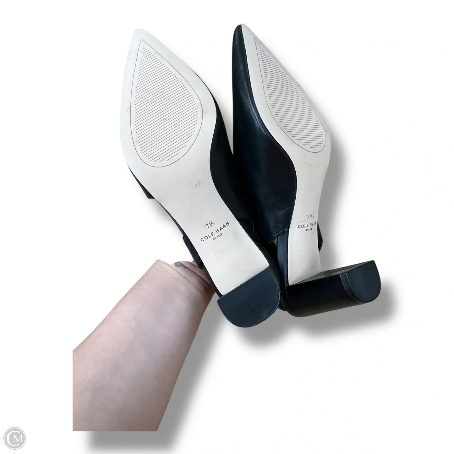 Shoes Heels Block By Cole-haan In Black, Size: 7