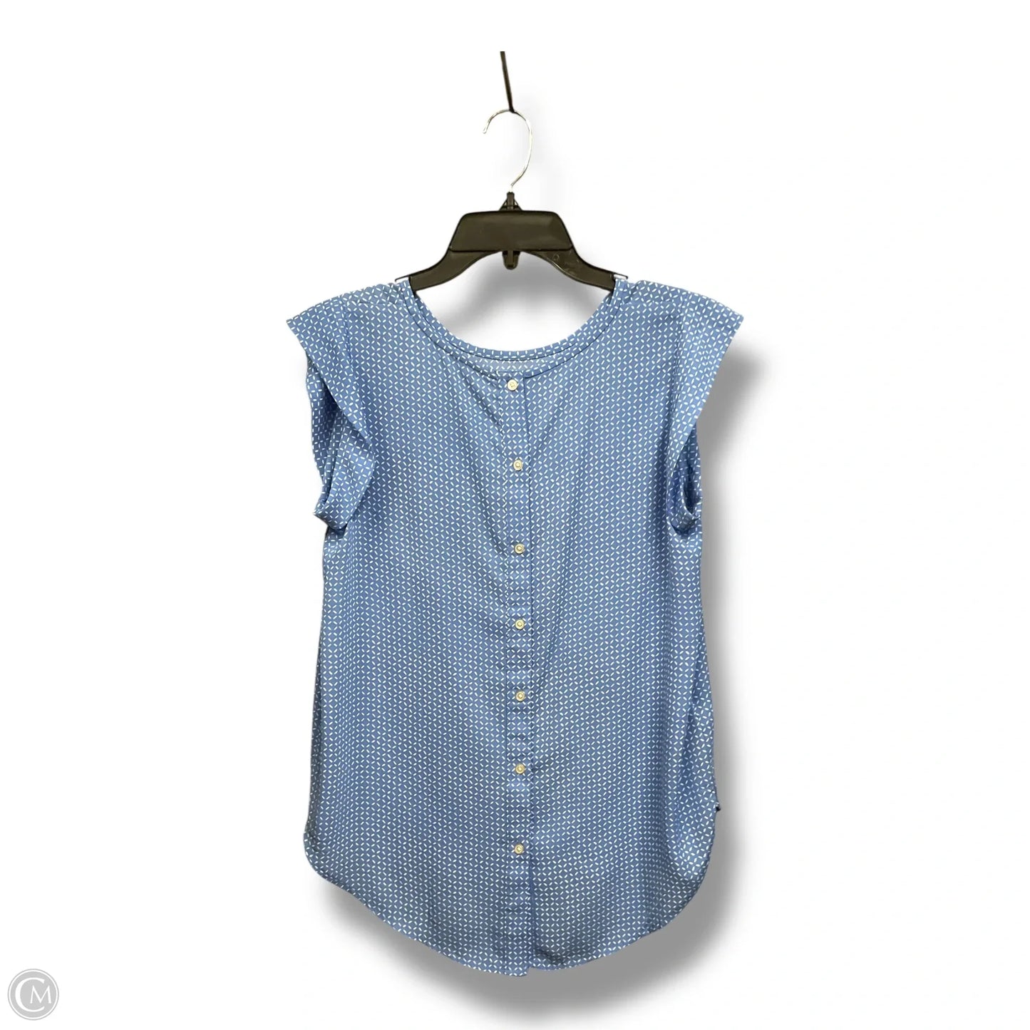 Top Sleeveless By Loft In Blue, Size: S