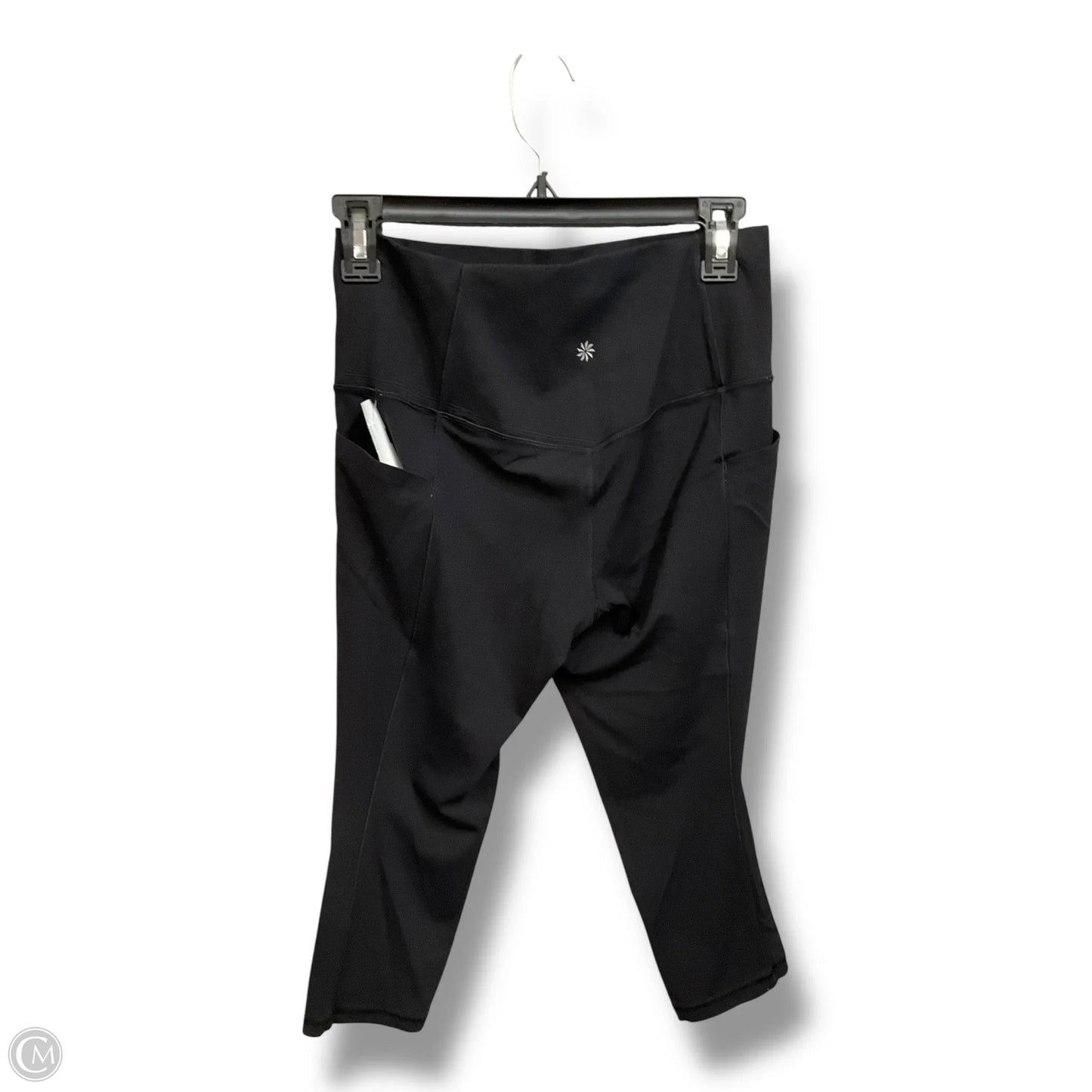 Athletic Capris By Athleta In Black, Size: M
